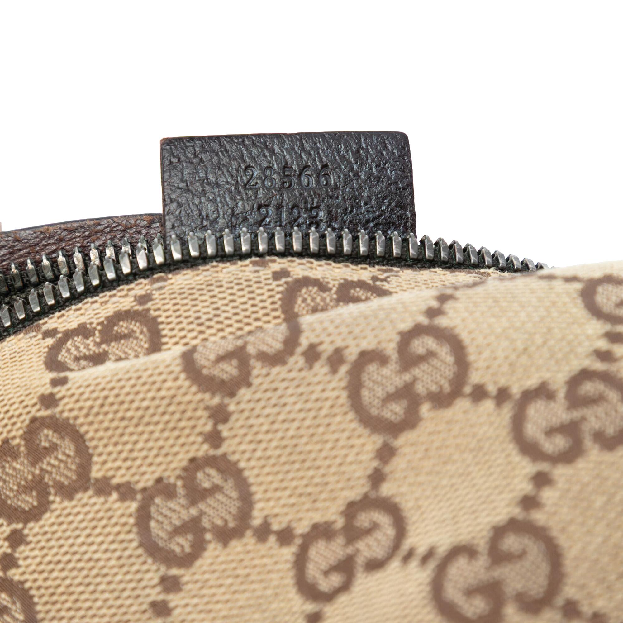Gucci GG Canvas Web Double Pocket Belt Bag