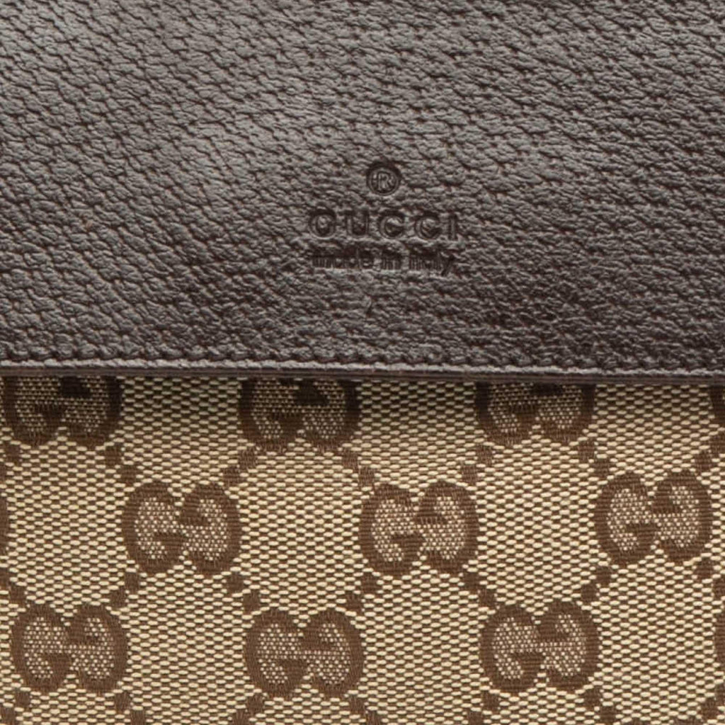 Gucci GG Canvas Web Double Pocket Belt Bag