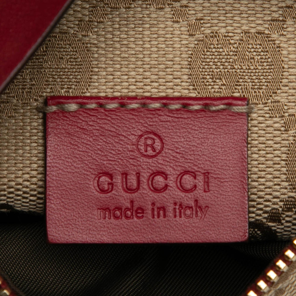 Gucci GG Canvas Web Double Pocket Belt Bag