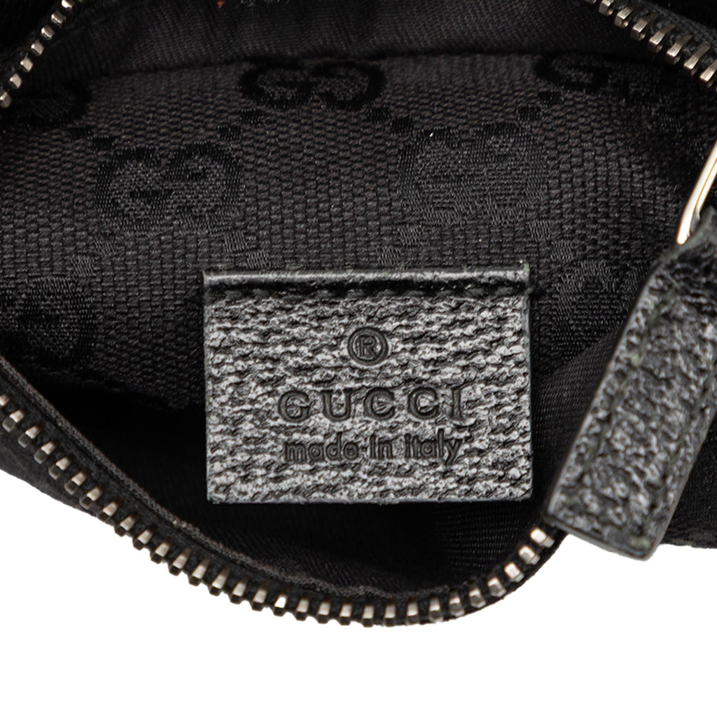 Gucci GG Canvas Web Double Pocket Belt Bag