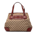 Gucci GG Canvas Web Dressage Tote