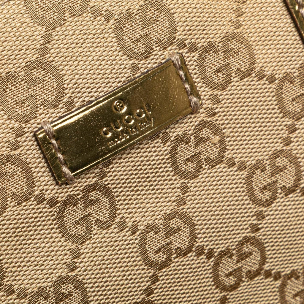 Gucci GG Canvas Web Handbag