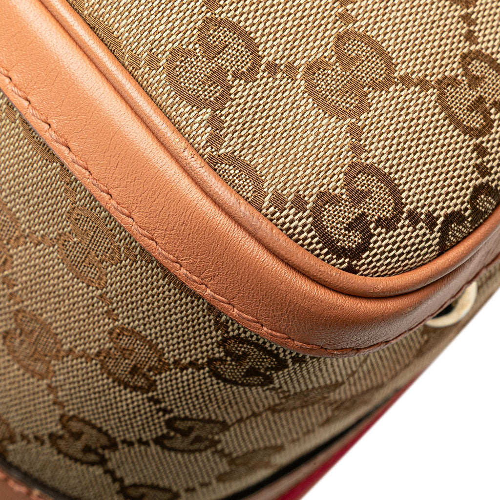 Gucci GG Canvas Web Joy Boston Bag