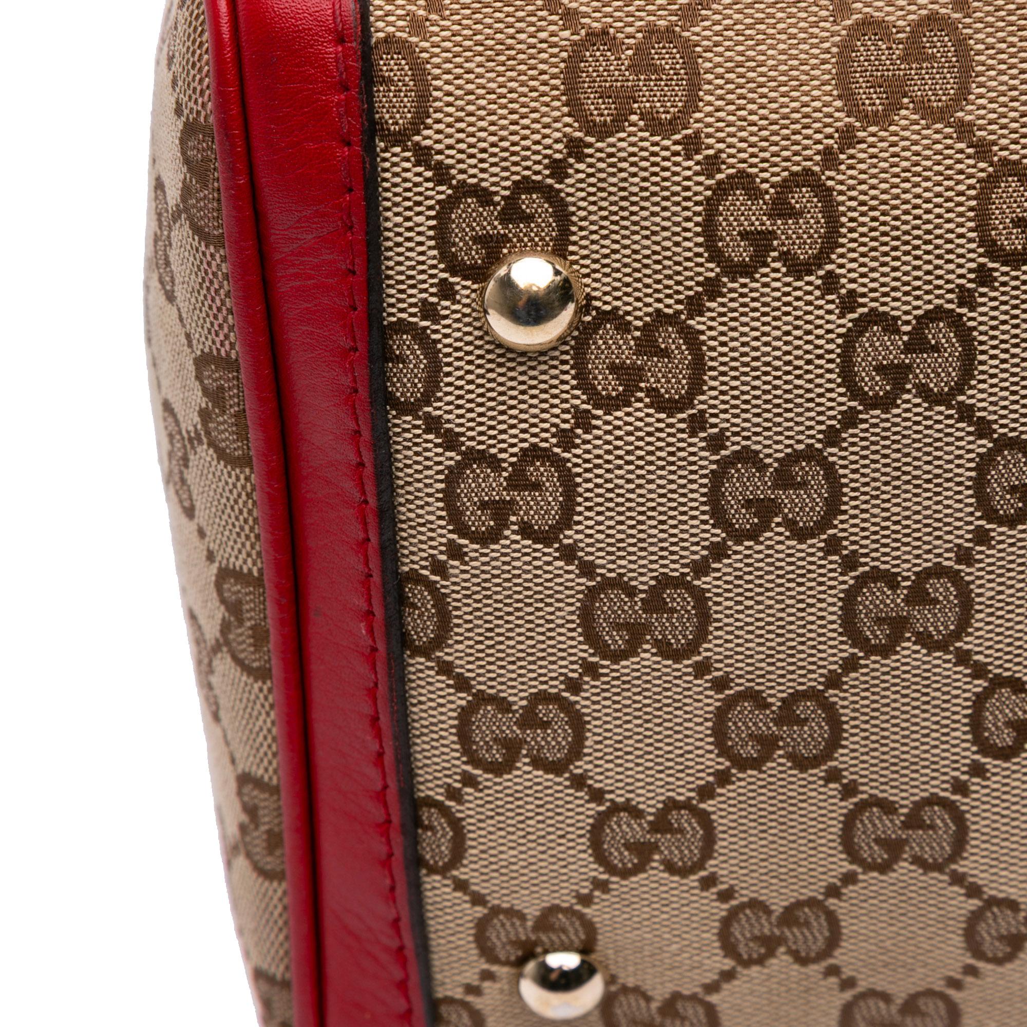 Gucci GG Canvas Web Joy Boston Bag