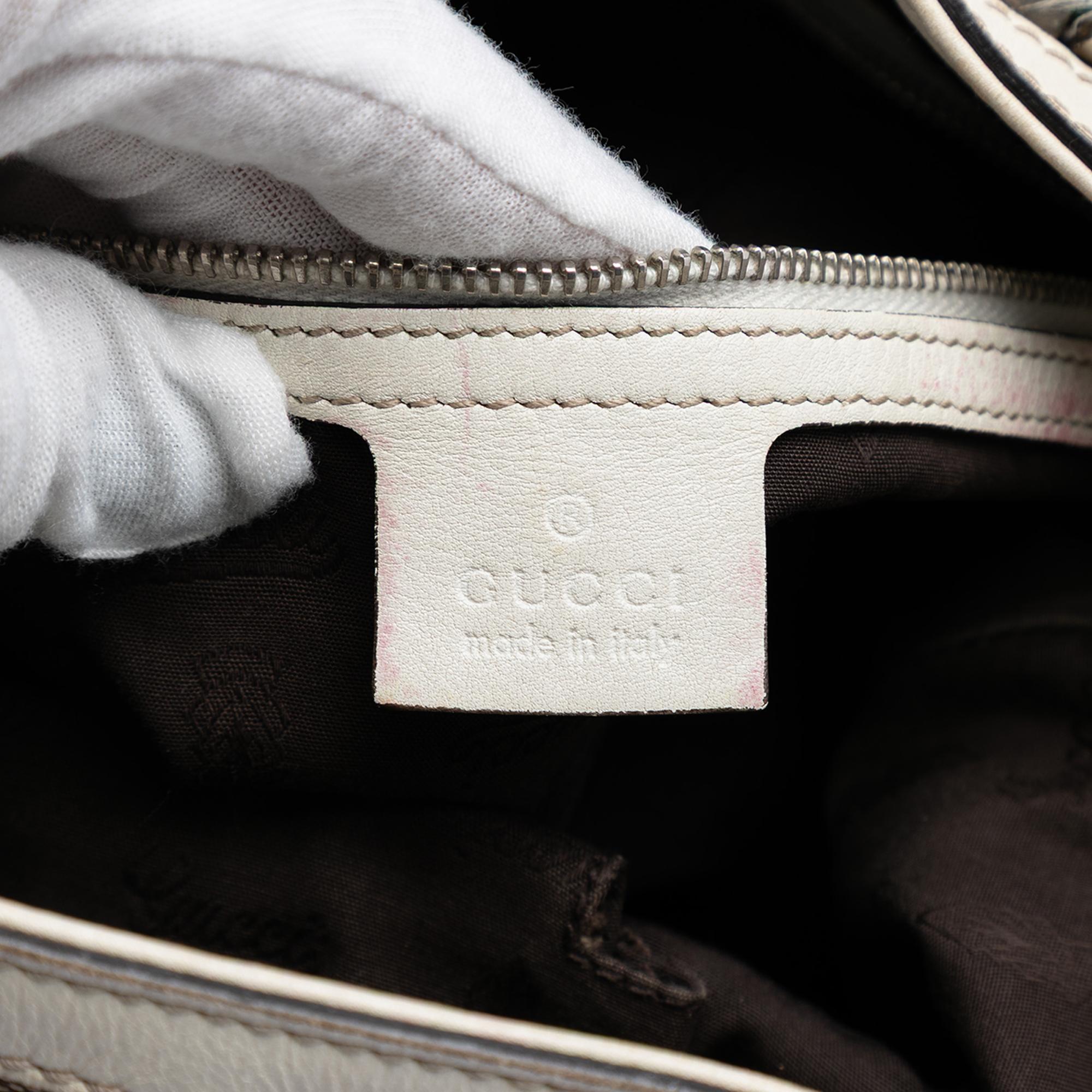 Gucci GG Canvas Web Match Ball Tote