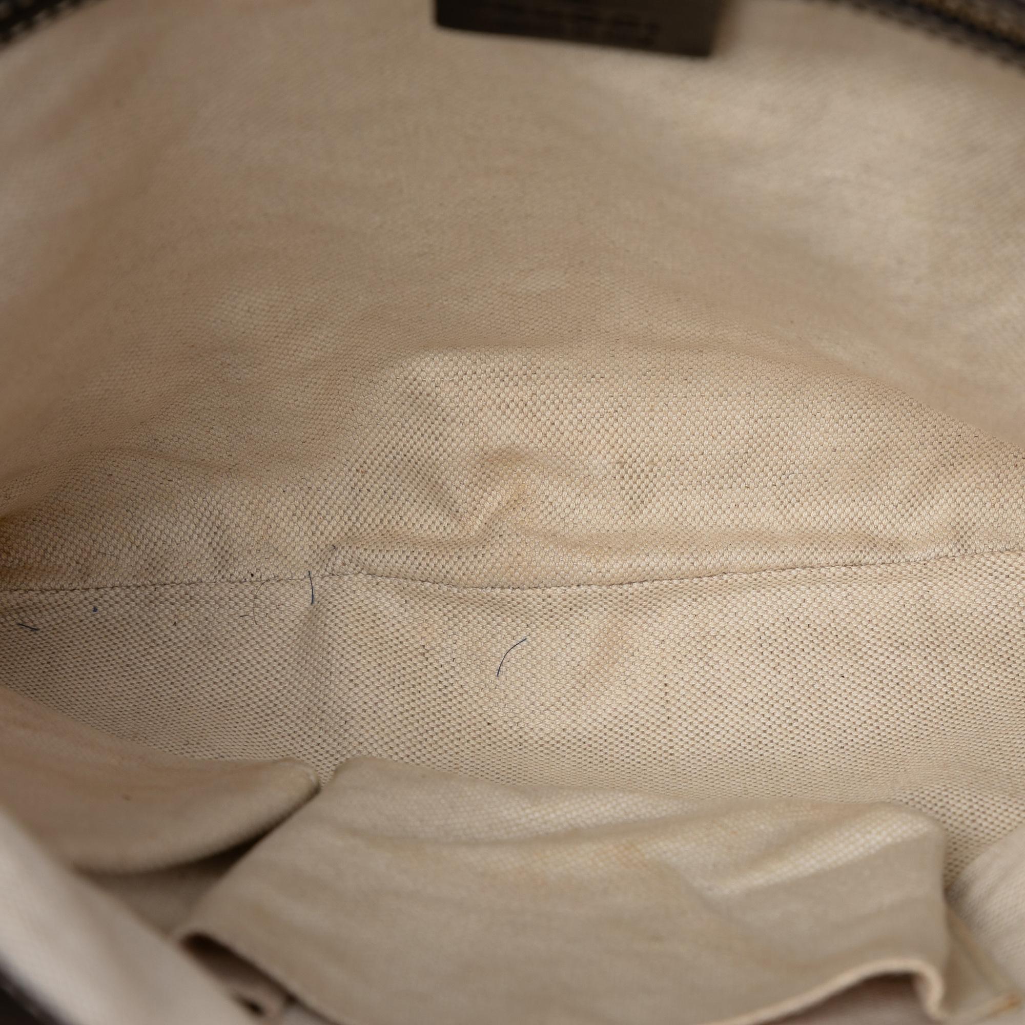 Gucci GG Canvas Web Mayfair Crossbody