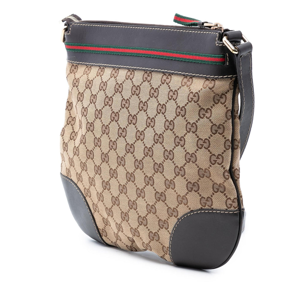 Gucci GG Canvas Web Mayfair Crossbody