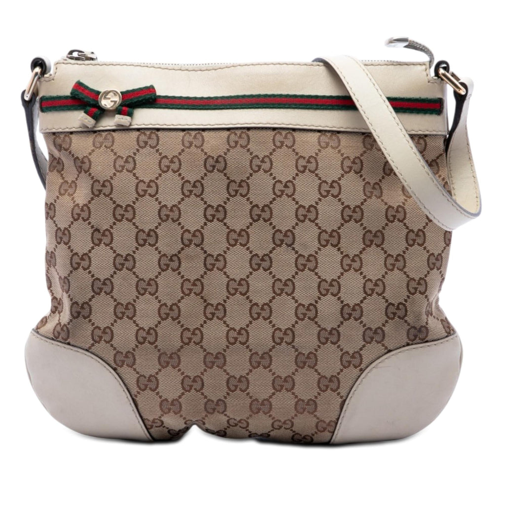 Gucci GG Canvas Web Mayfair Crossbody