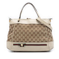 Gucci GG Canvas Web Mayfair Satchel