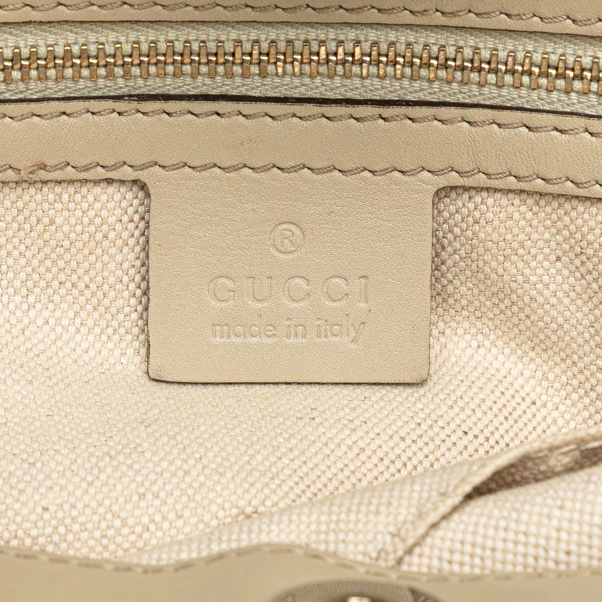 Gucci GG Canvas Web Mayfair Tote