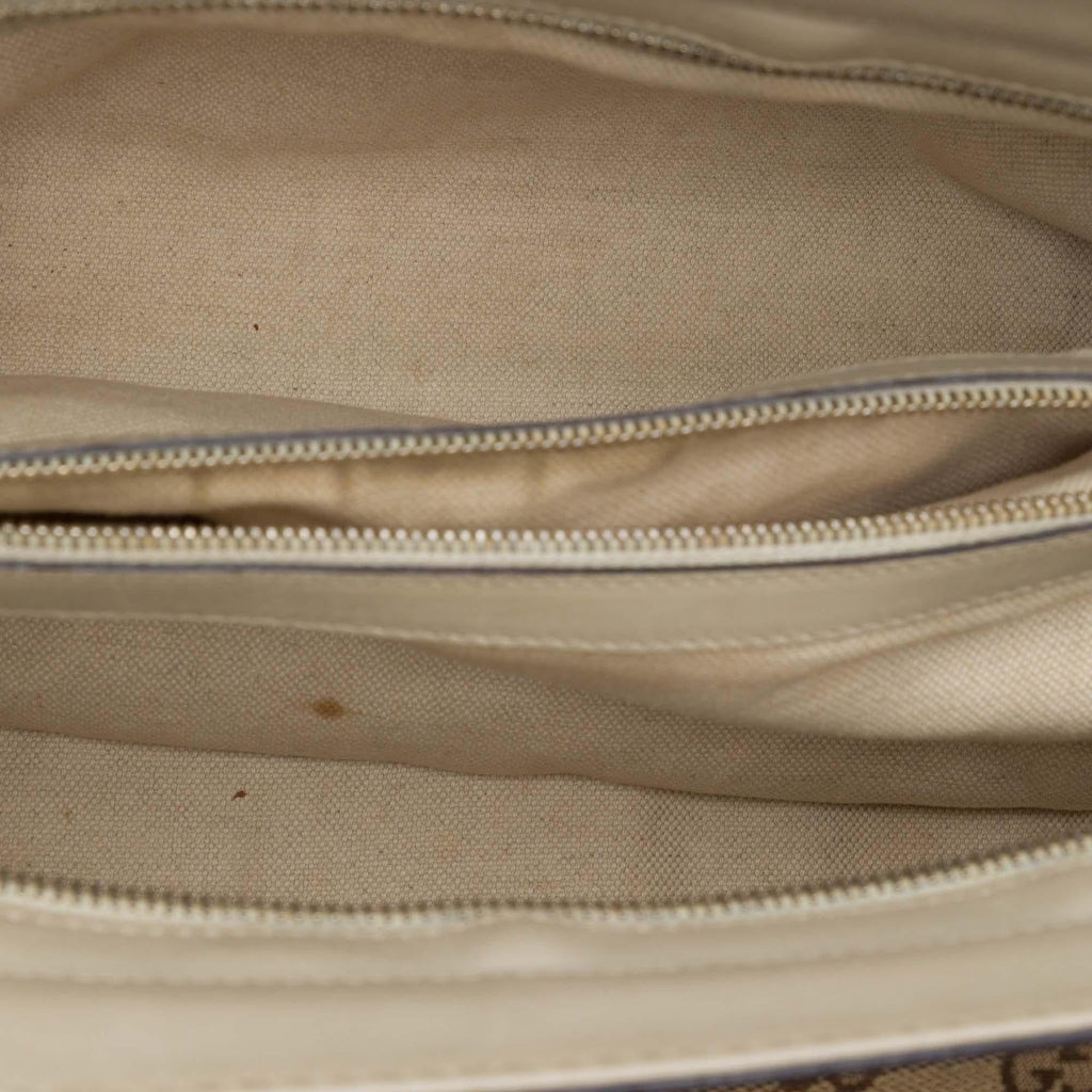 Gucci GG Canvas Web Mayfair Tote