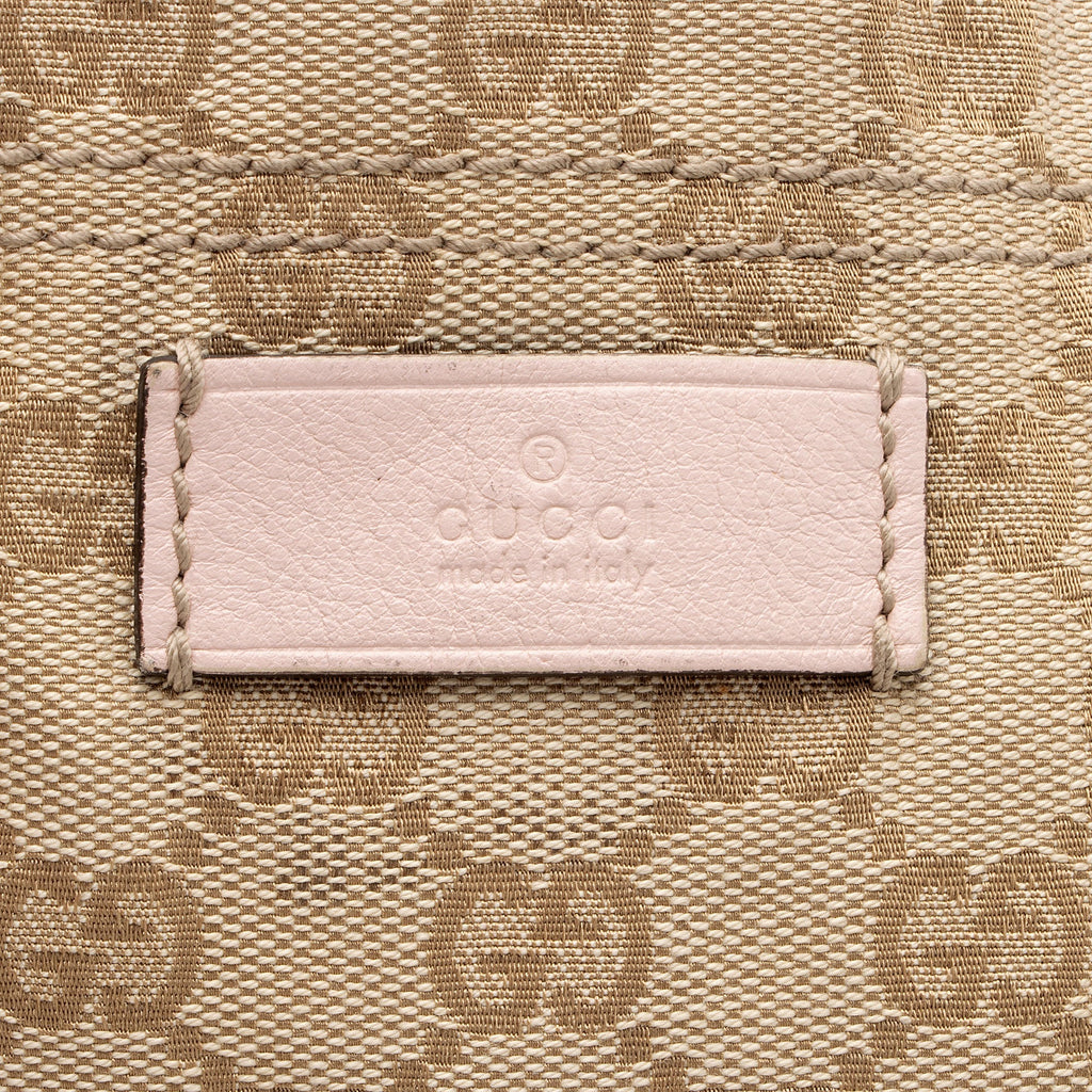Gucci GG Canvas Web Original Tote (SHF-cmFwNe)