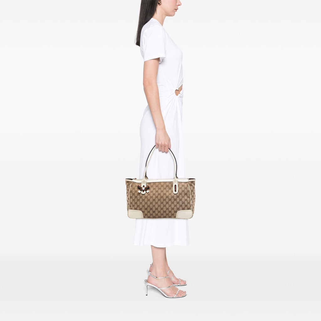 Gucci GG Canvas Web Princy Shoulder Bag