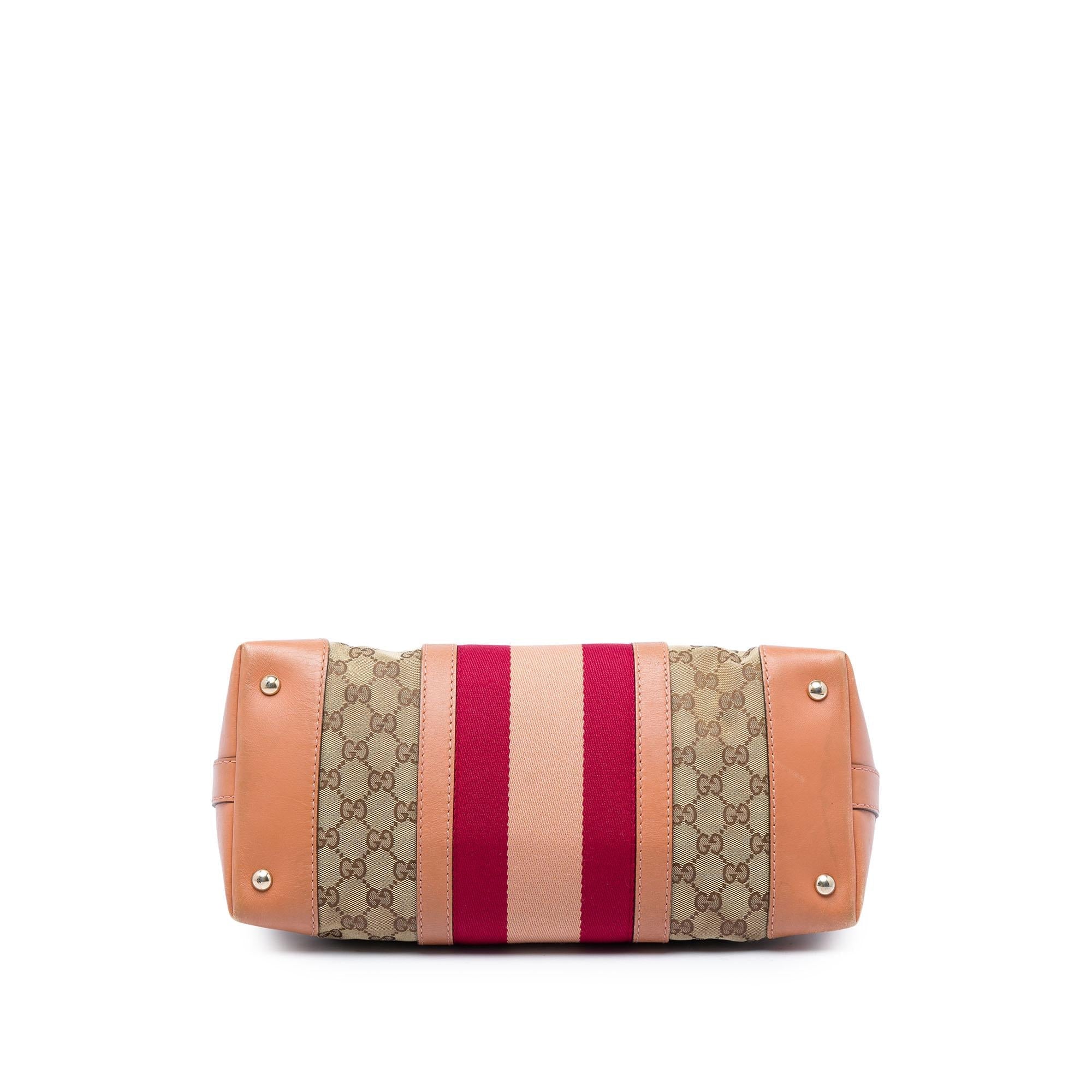 Gucci GG Canvas Web Satchel
