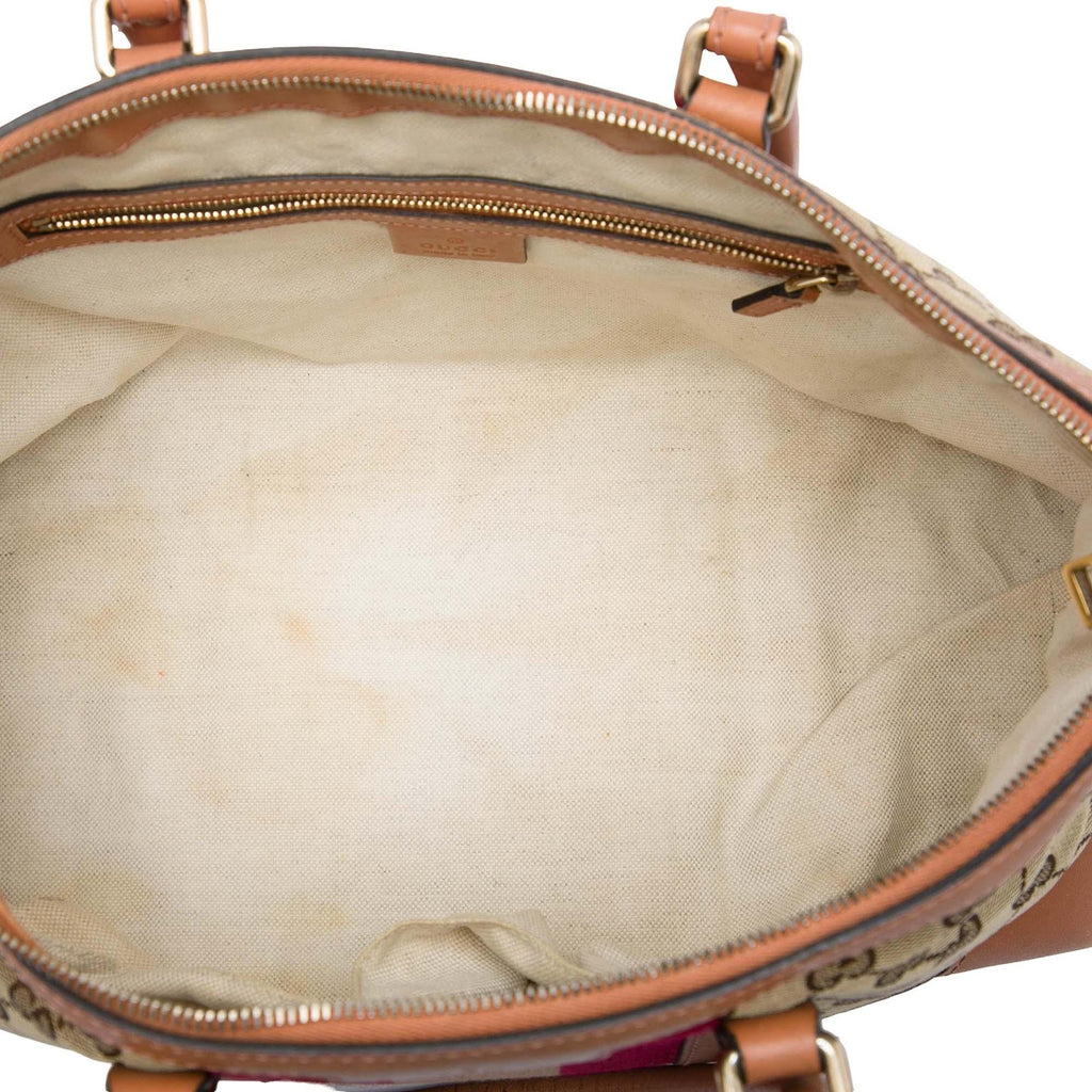 Gucci GG Canvas Web Satchel
