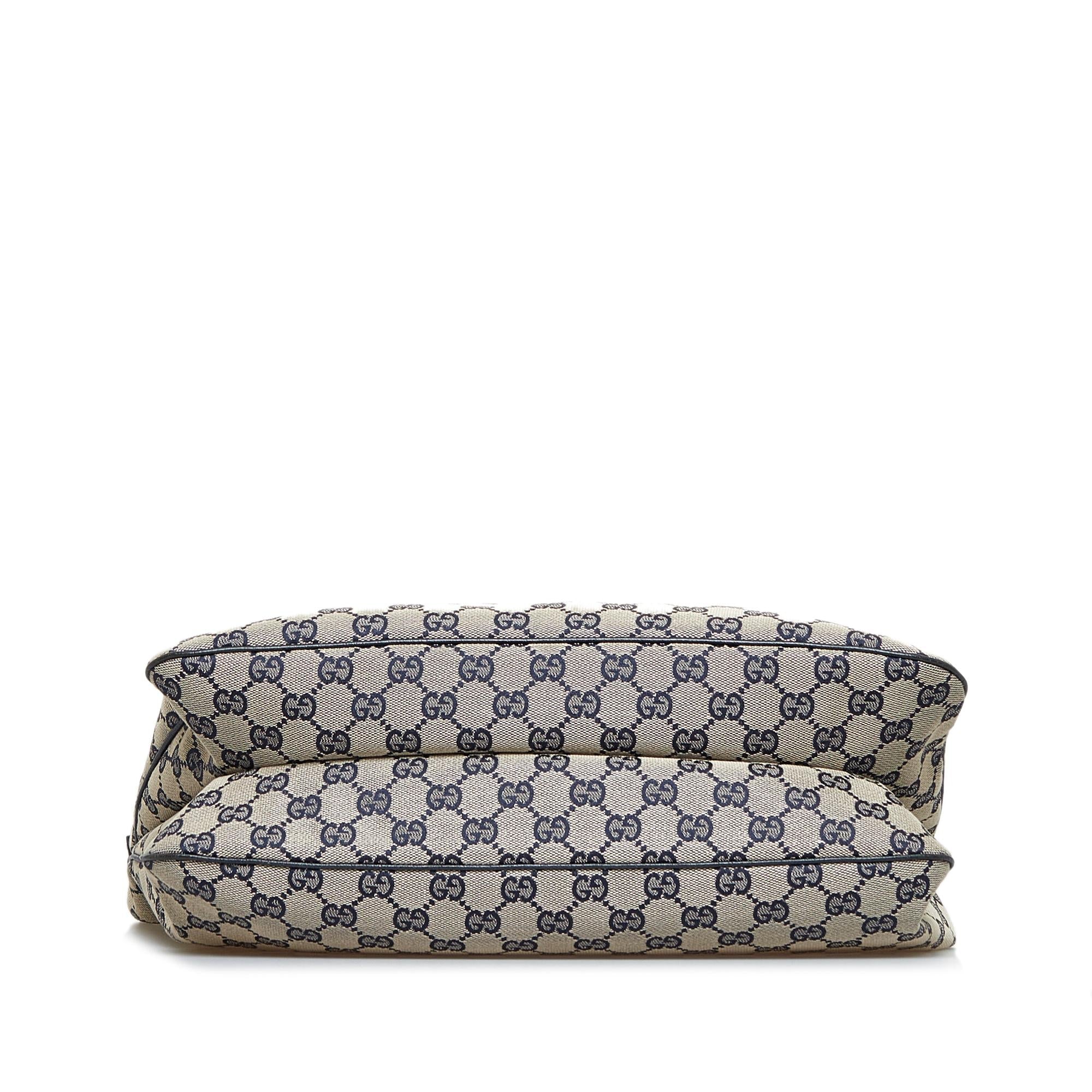 Gucci GG Canvas Web Shoulder Bag (SHG-fEPy56)