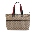 Gucci GG Canvas Web Tote