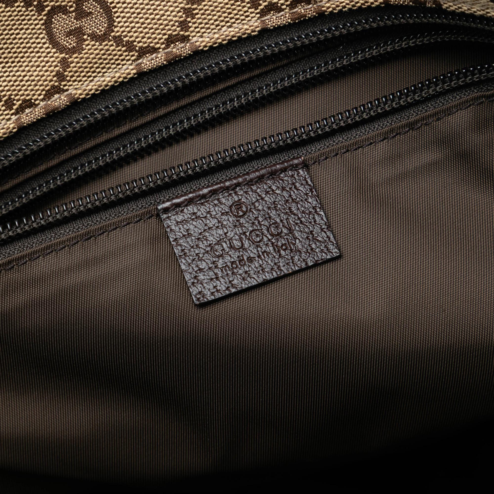 Gucci GG Canvas Web Tote