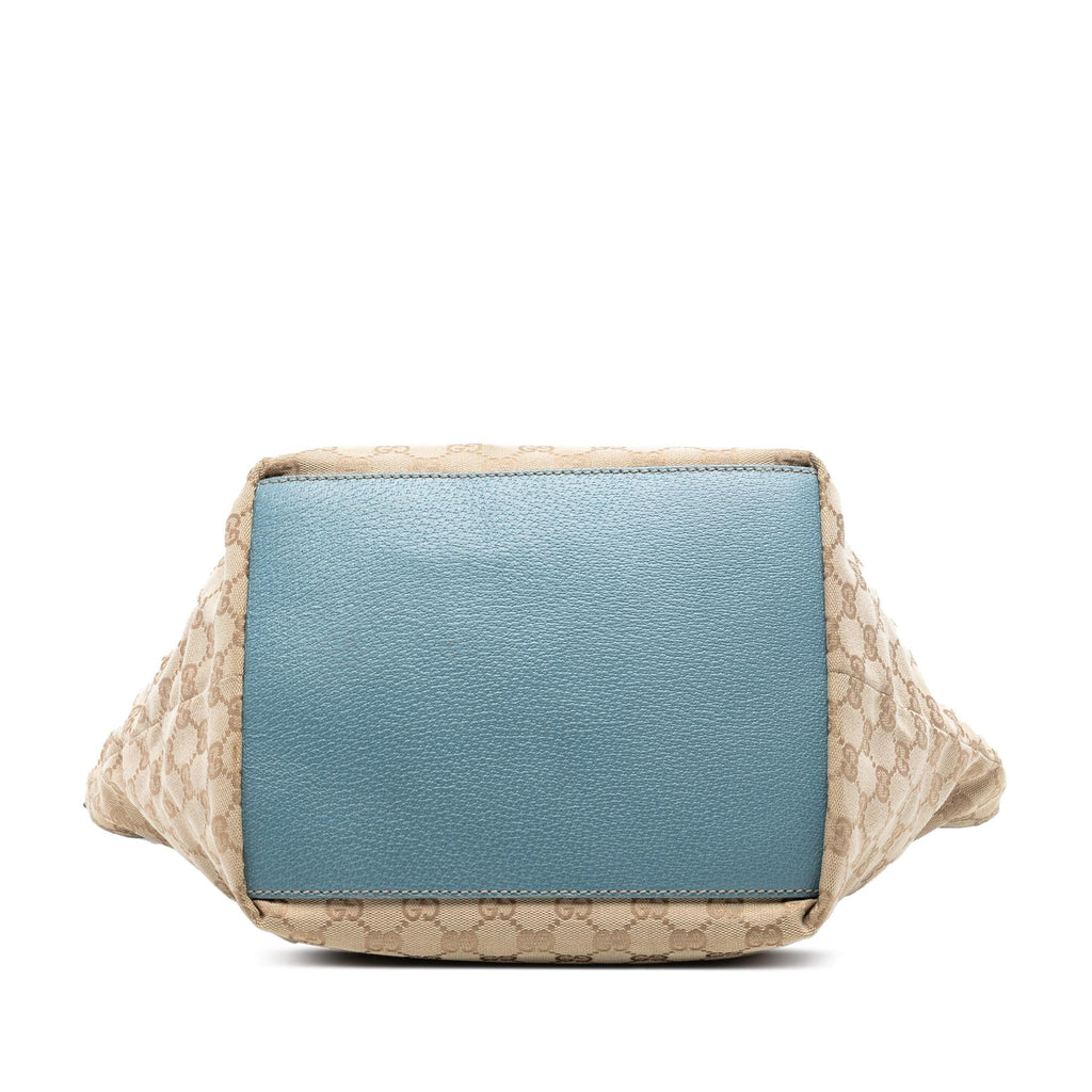 Gucci GG Canvas Web Tote