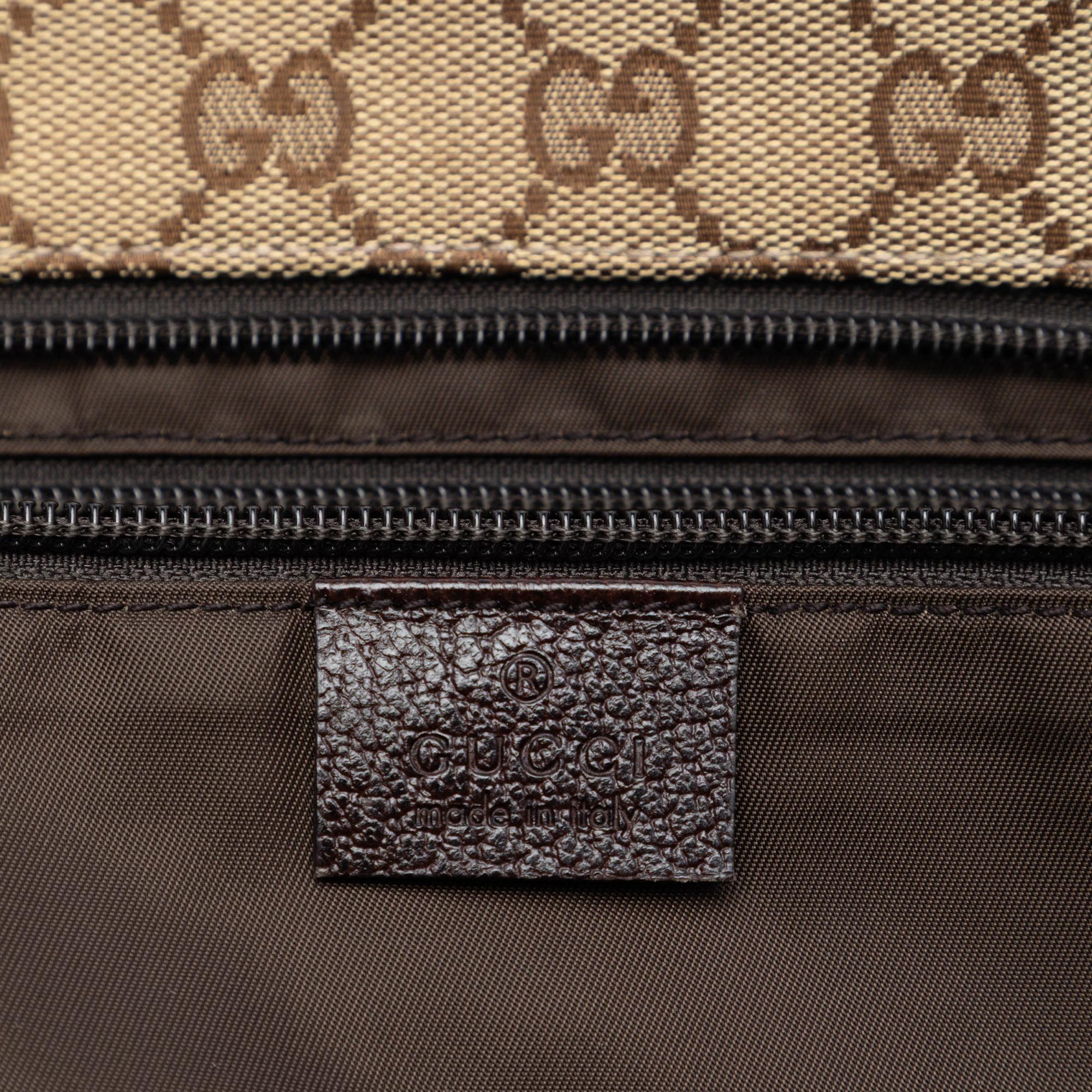 Gucci GG Canvas Web Tote