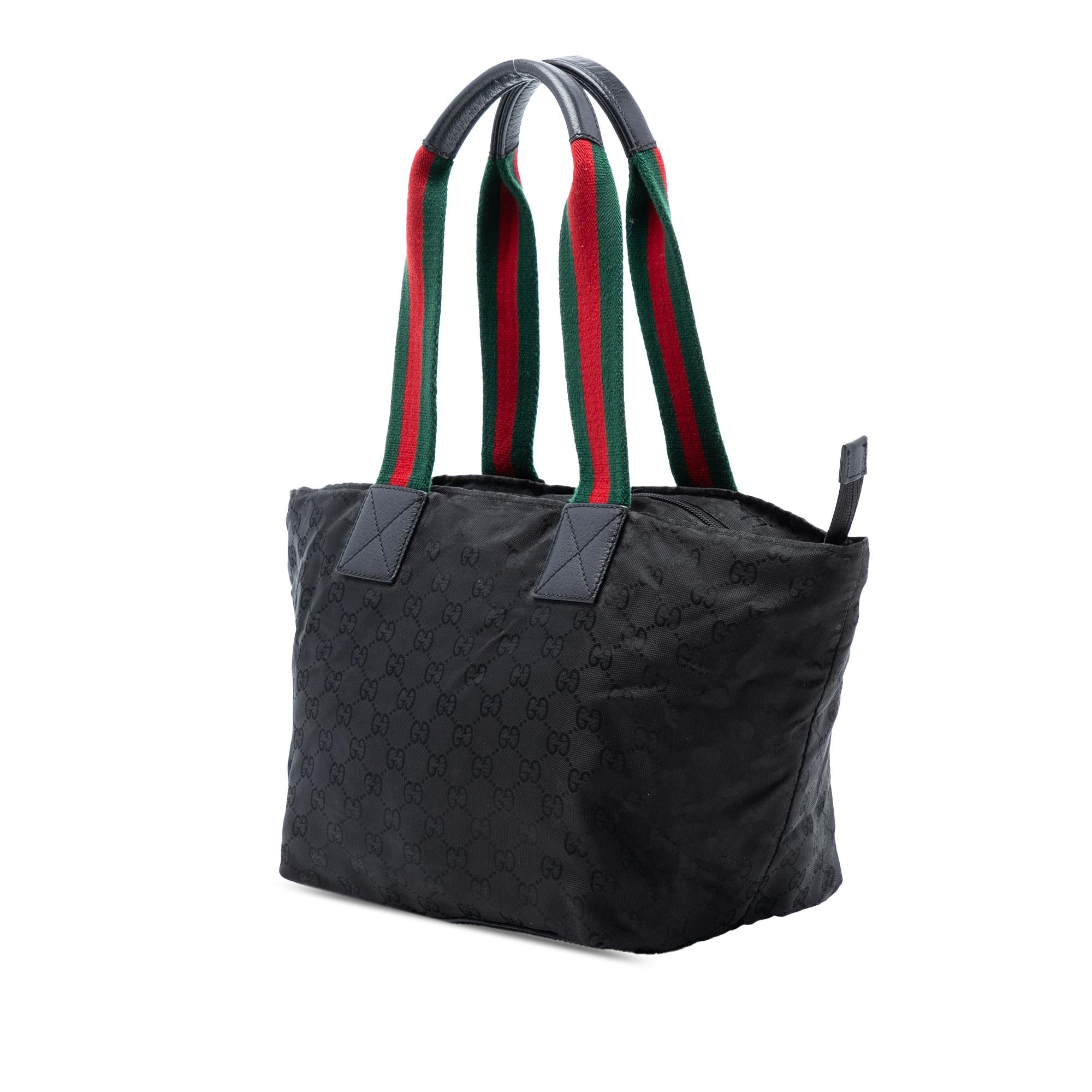 Gucci GG Canvas Web Tote