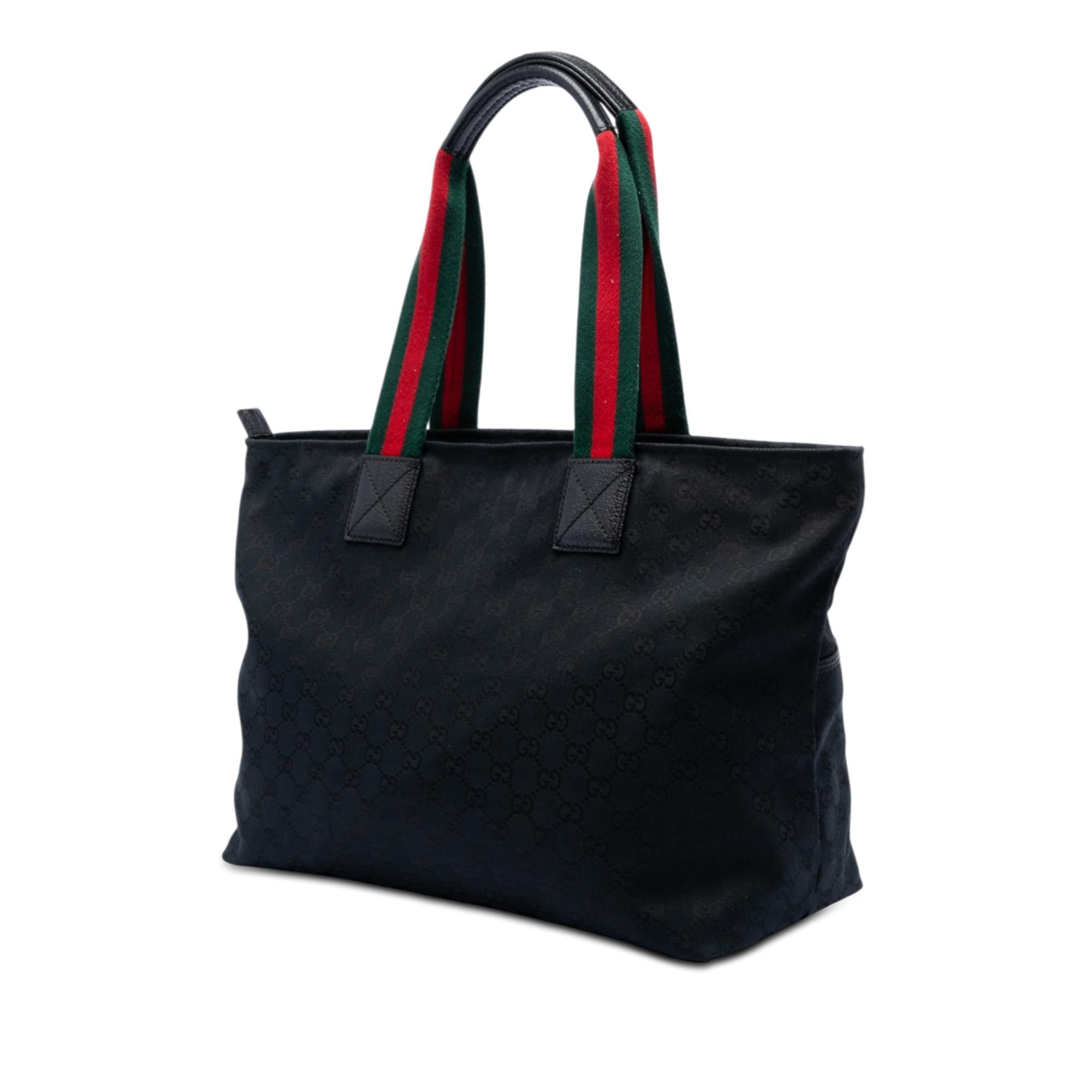 Gucci GG Canvas Web Tote