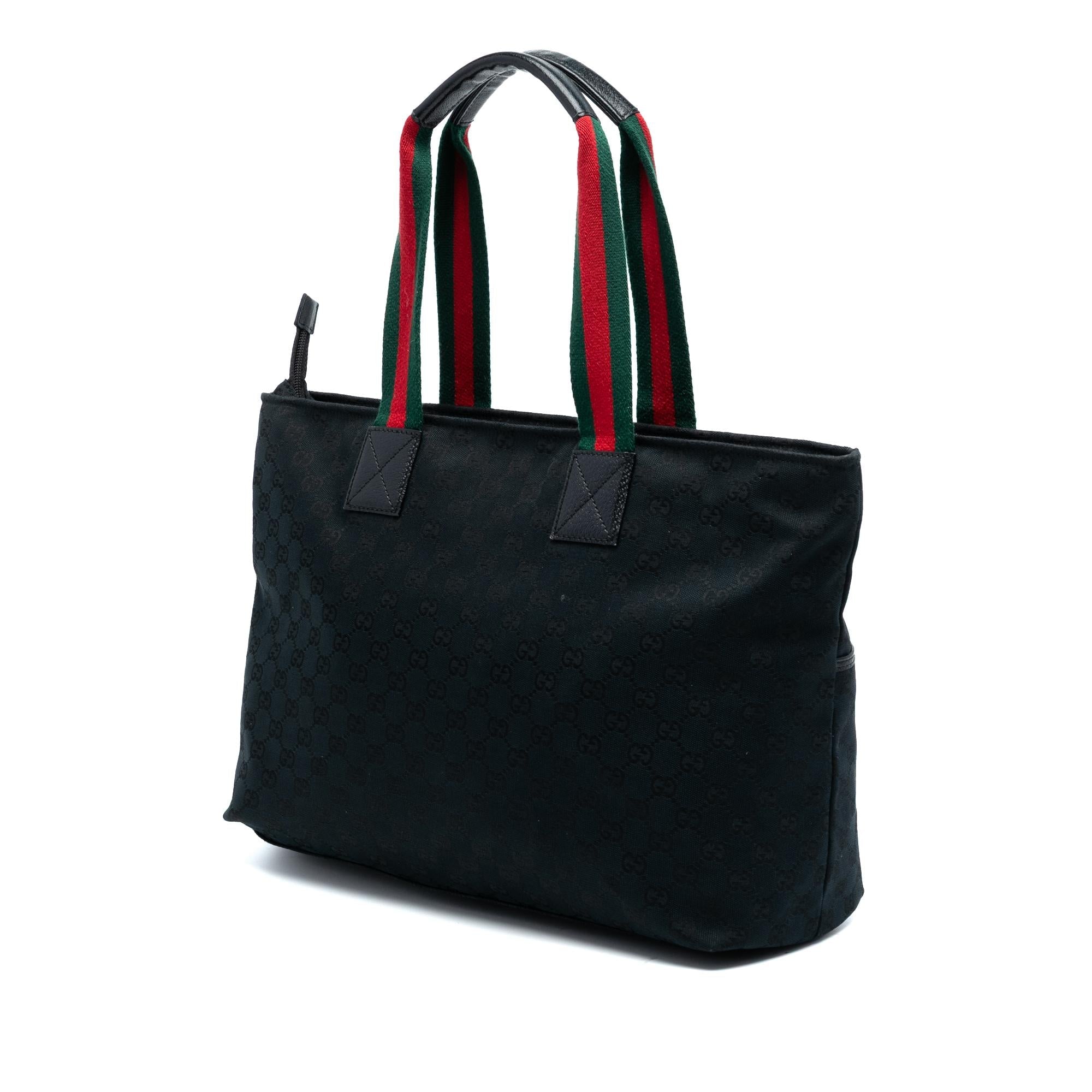 Gucci GG Canvas Web Tote