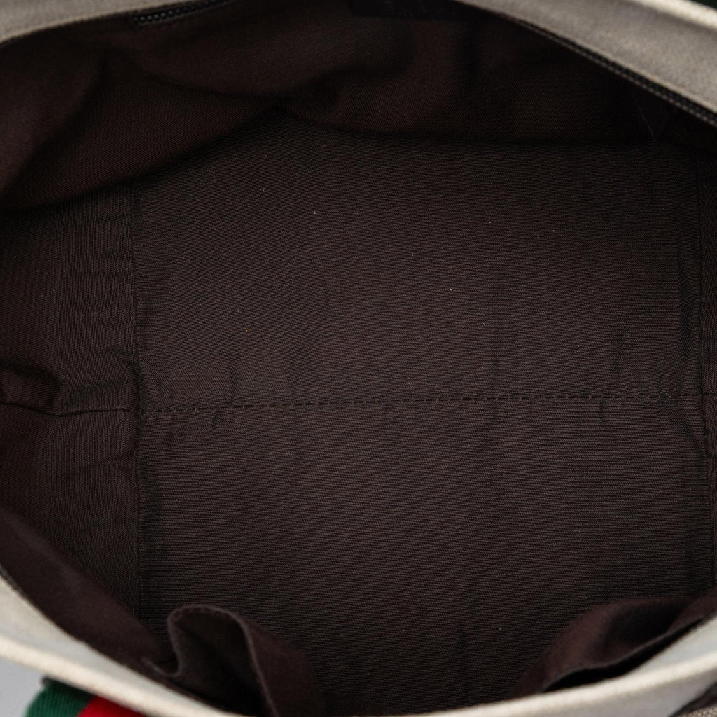 Gucci GG Canvas Web Tote