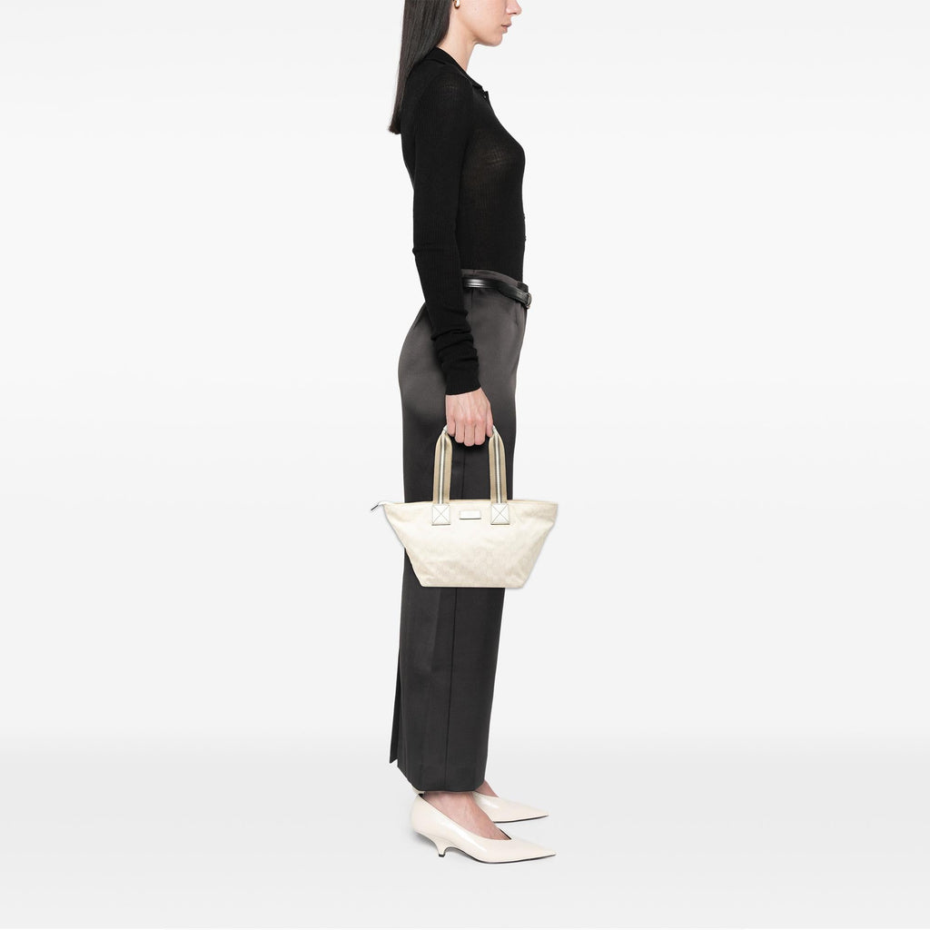 Gucci GG Canvas Web Tote