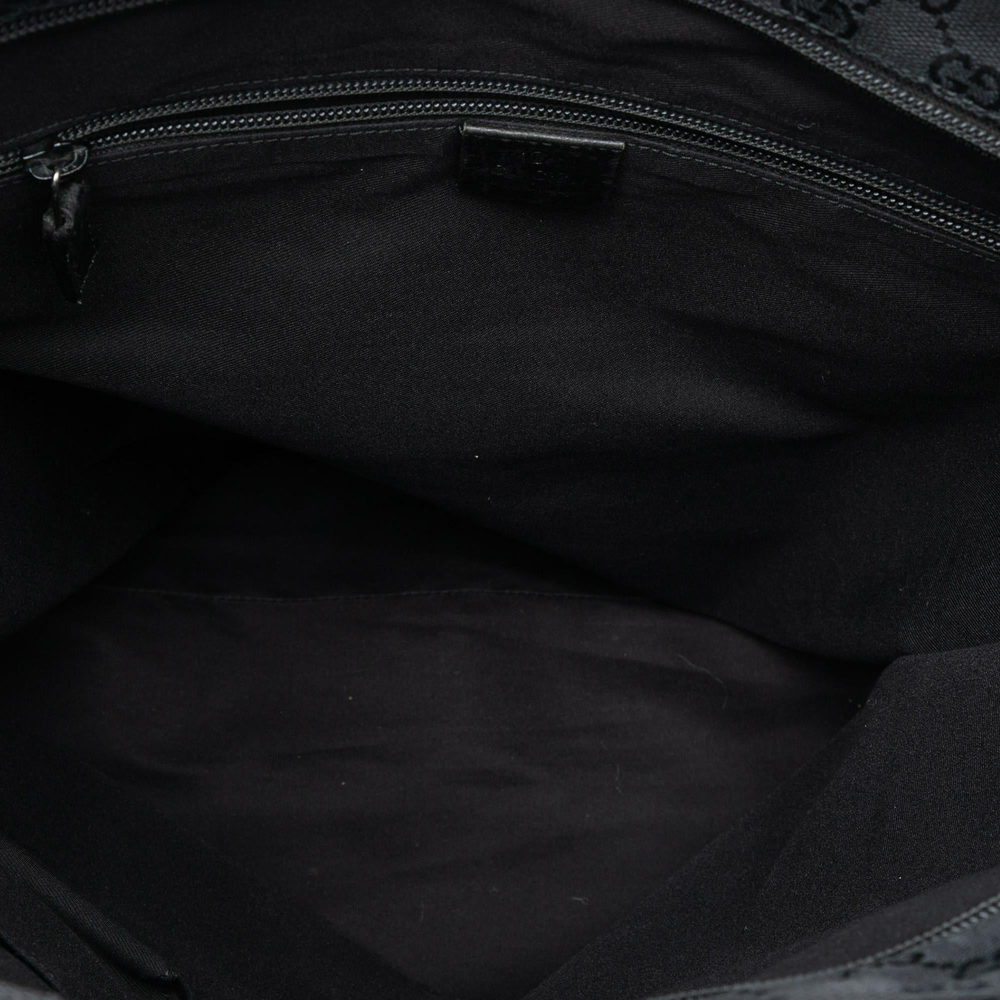 Gucci GG Canvas Web Vertical Tote