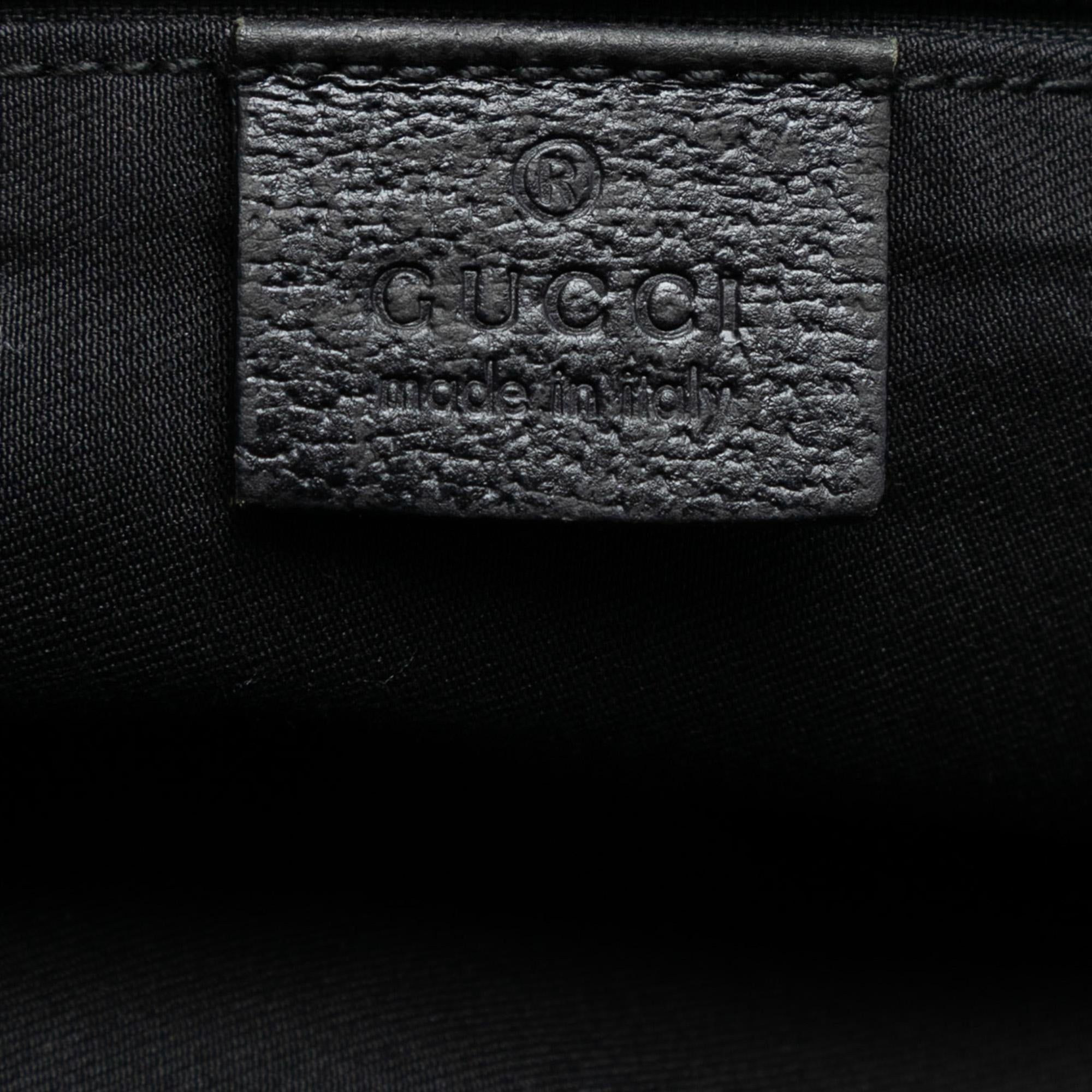 Gucci GG Canvas Web Vertical Tote