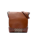 Gucci GG Canvas and Calfskin Crossbody