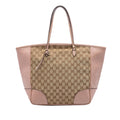 Gucci GG Canvas and Leather Bree Tote