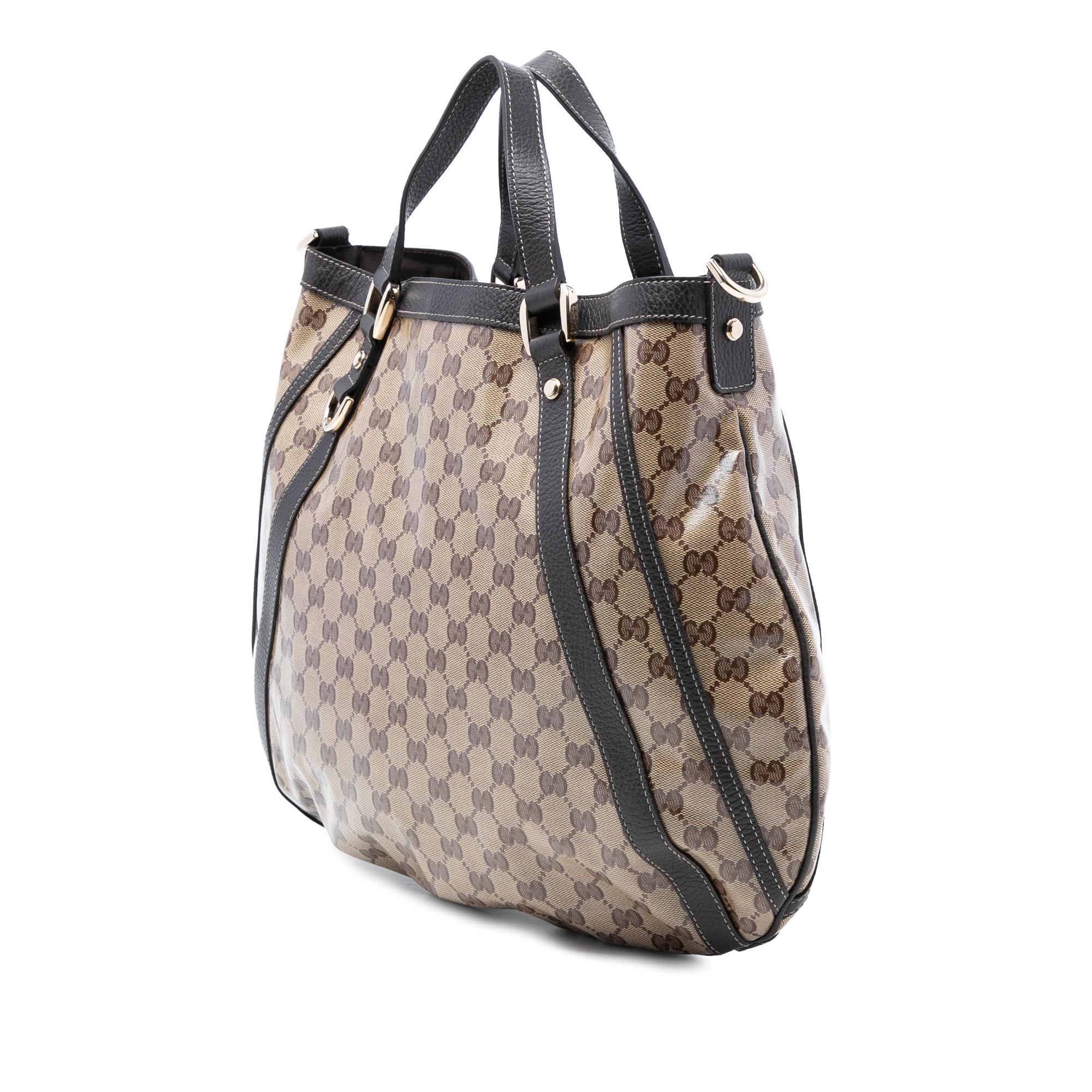 Gucci GG Crystal Abbey D Ring Convertible Tote