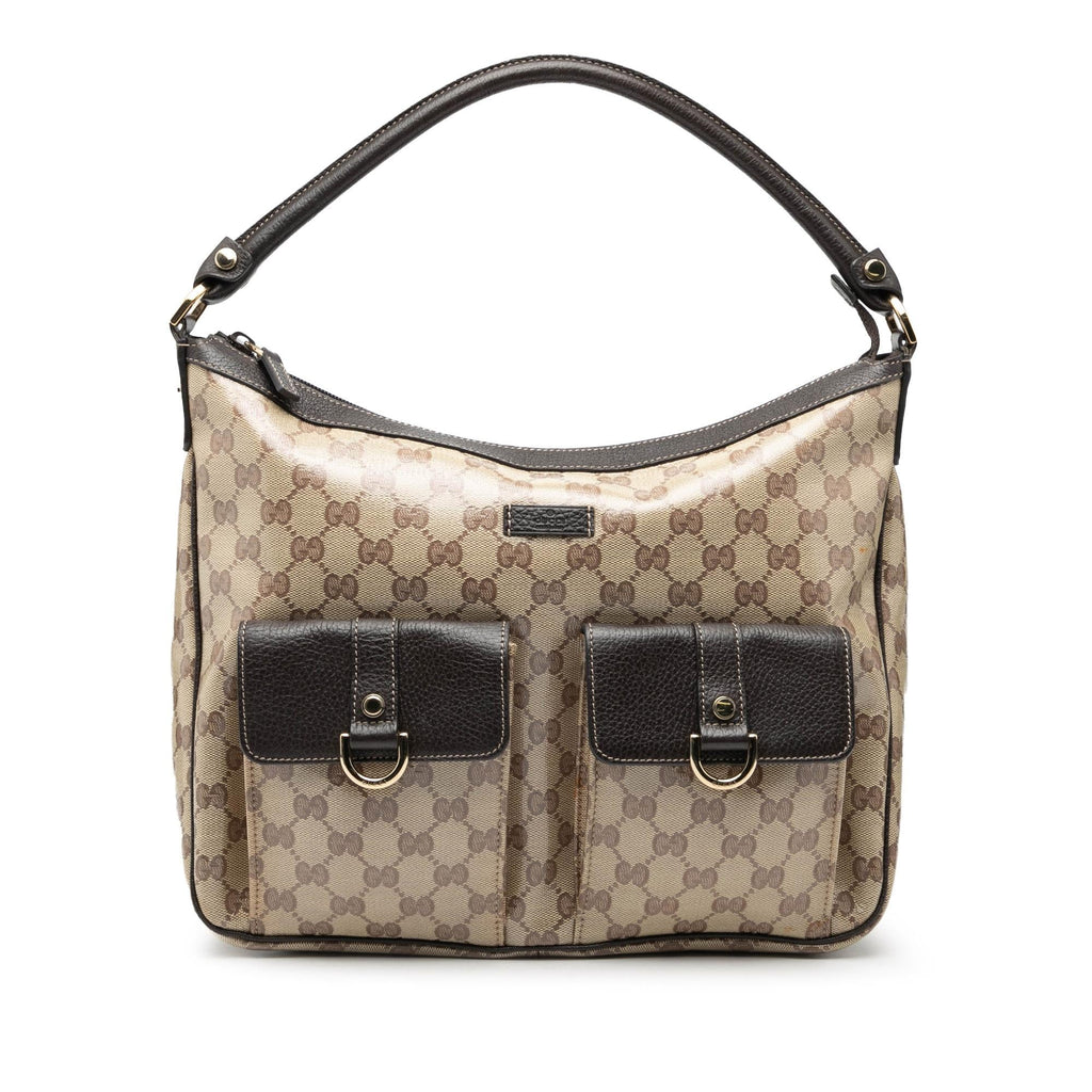 Gucci GG Crystal Abbey D Ring Handbag