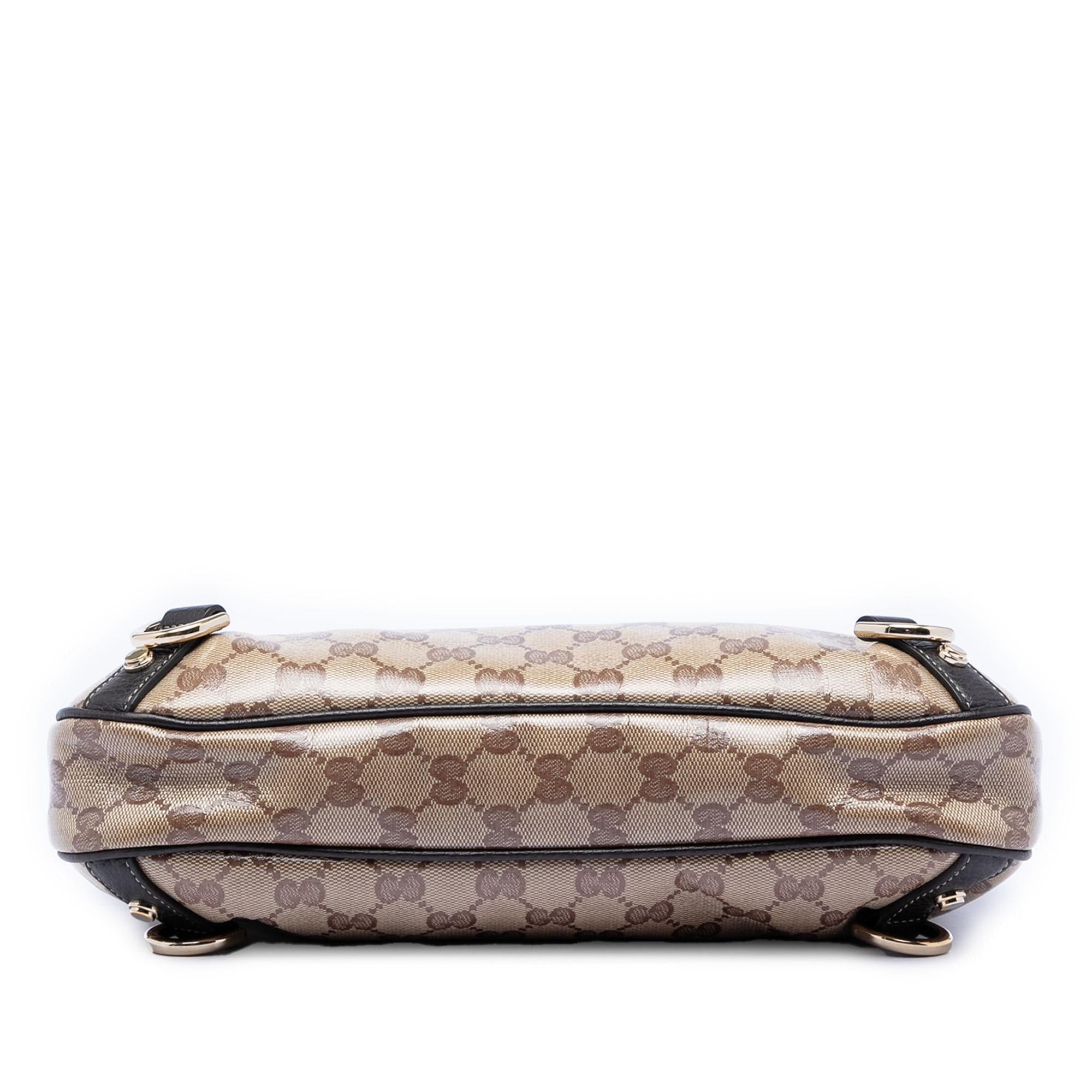 Gucci GG Crystal Abbey D Ring Shoulder Bag