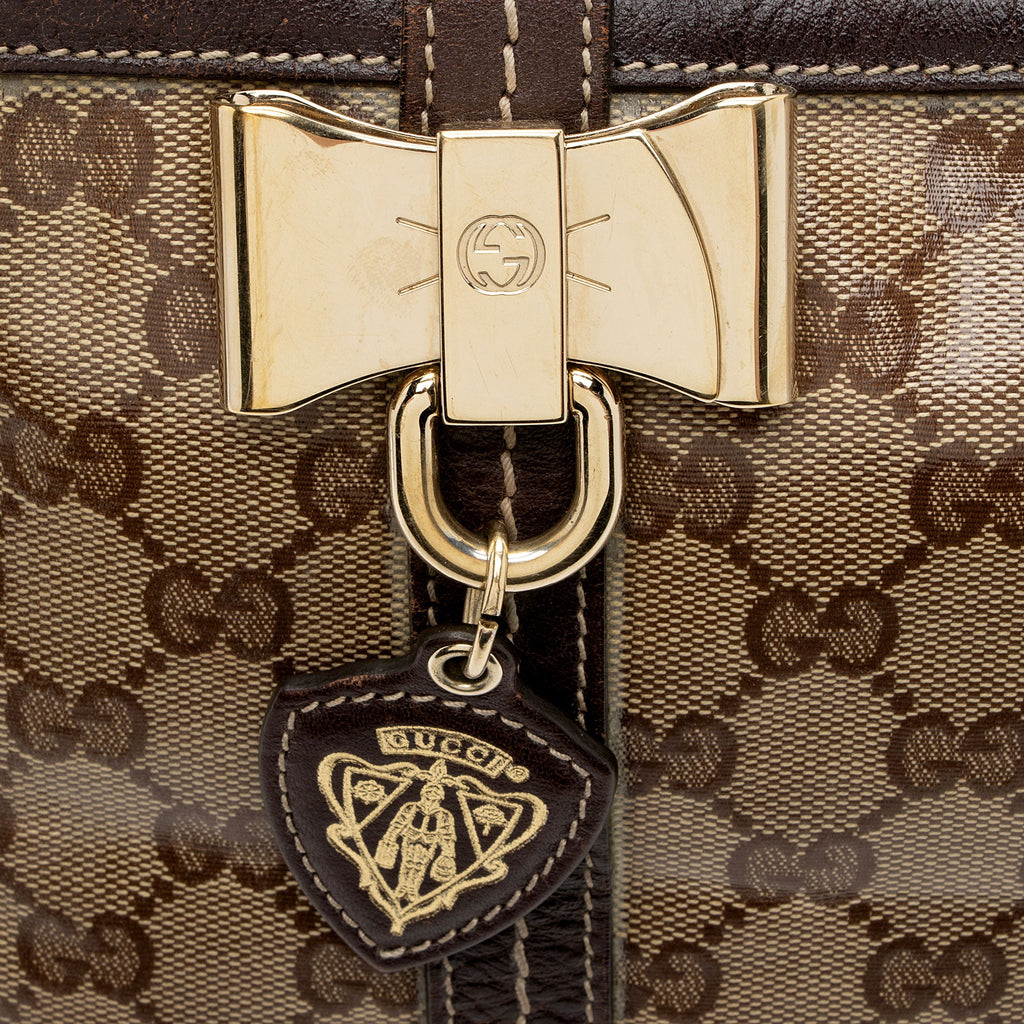 Gucci GG Crystal Duchessa Boston Bag (SHF-011vqr)