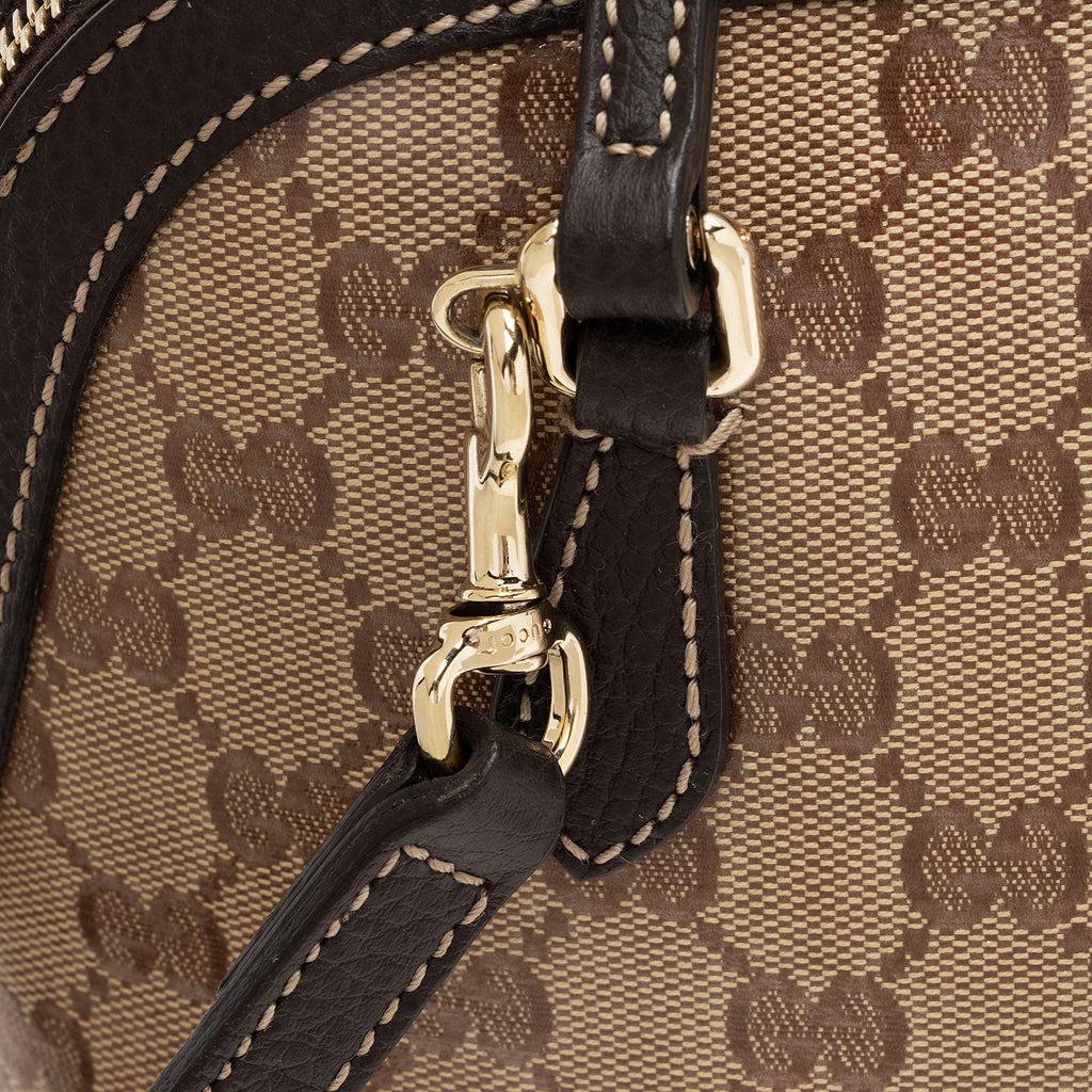 Gucci GG Crystal Mini Dome Satchel (SHF-N9jhKV)
