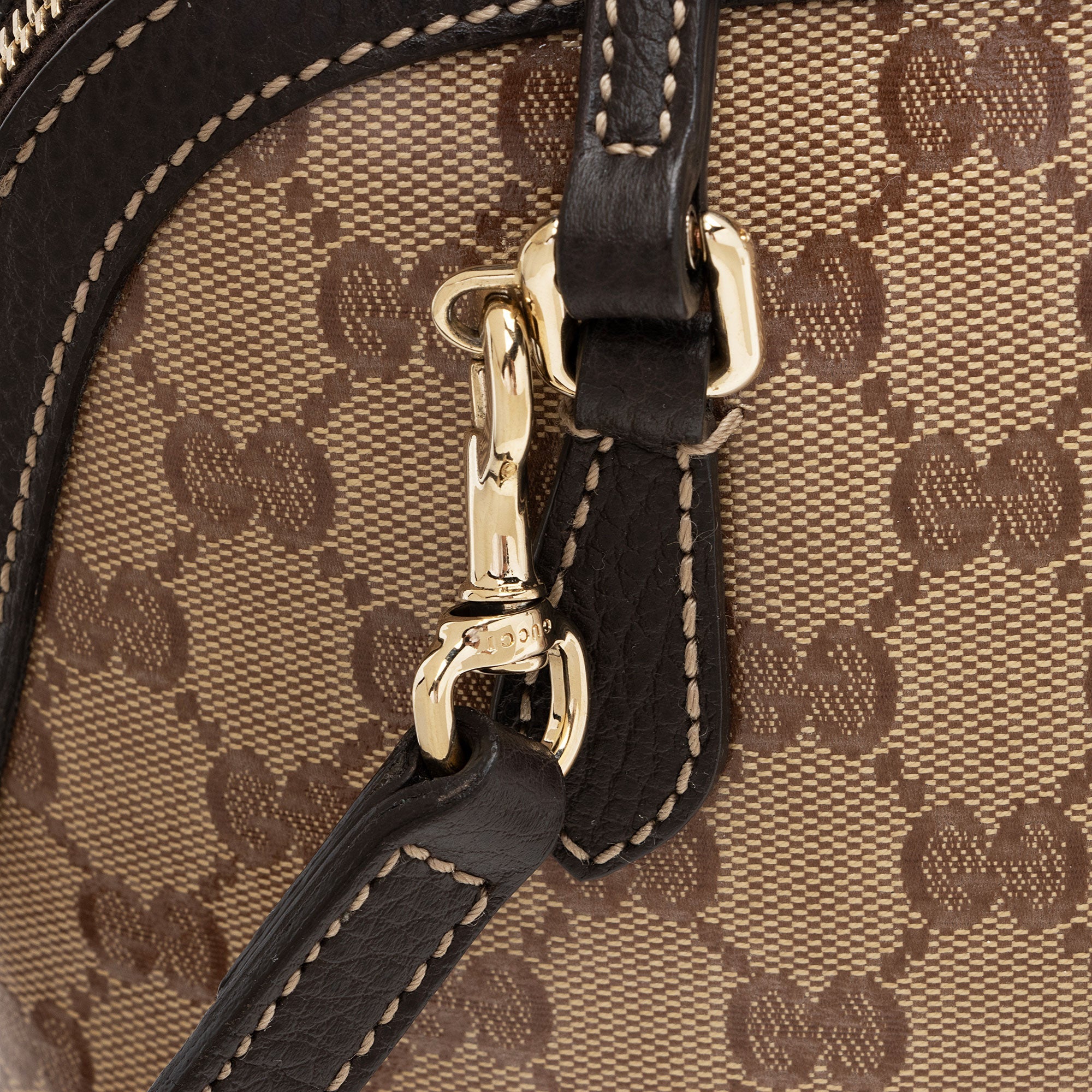 Gucci GG Crystal Mini Dome Satchel (SHF-N9jhKV)