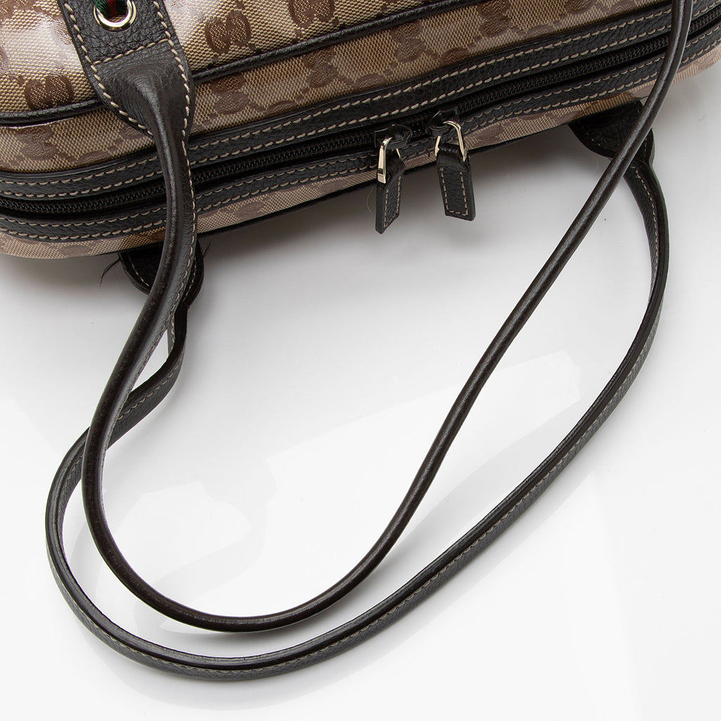 Gucci GG Crystal Princy Boston Bag (SHF-fGaodx)