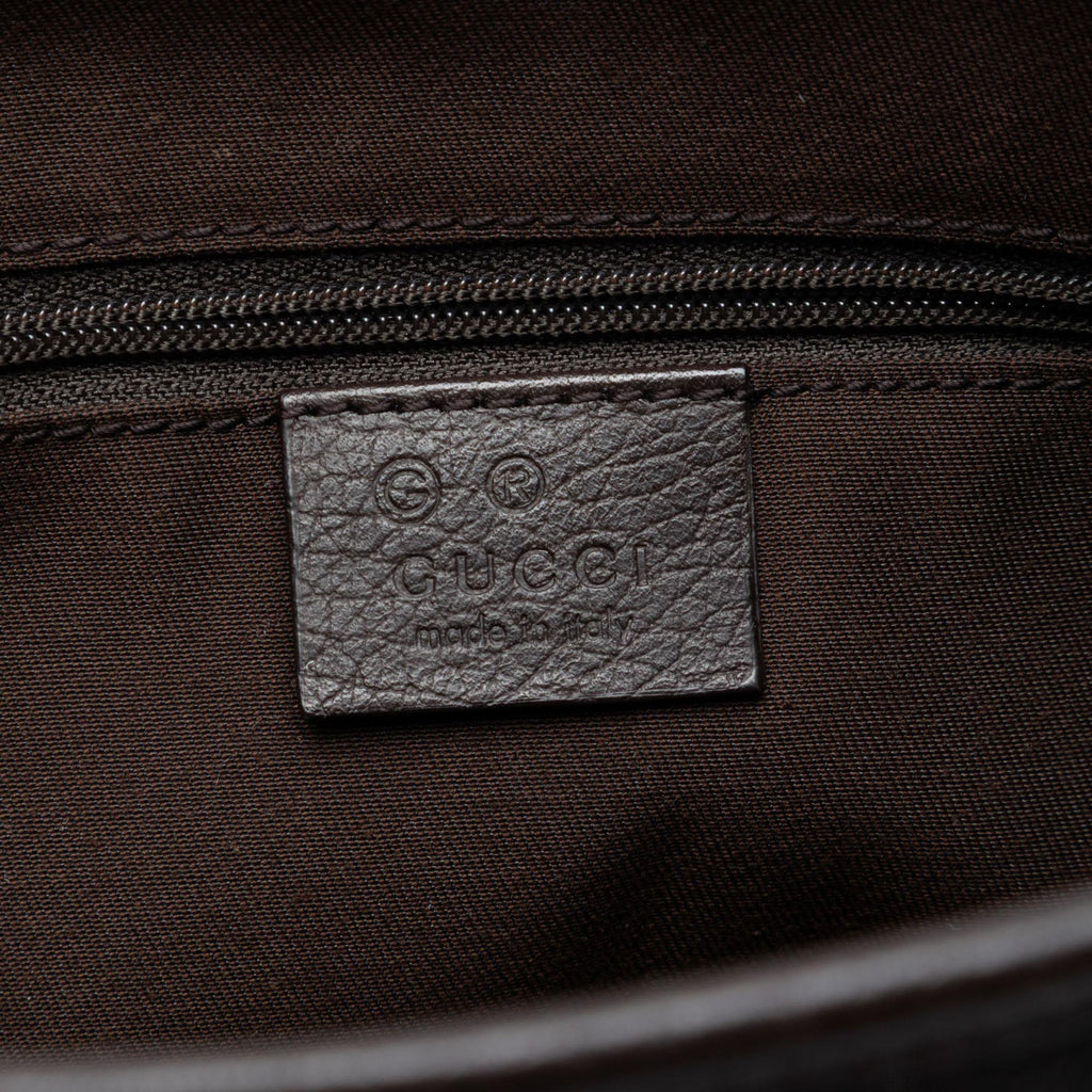 Gucci GG Denim Abbey D Ring Crossbody
