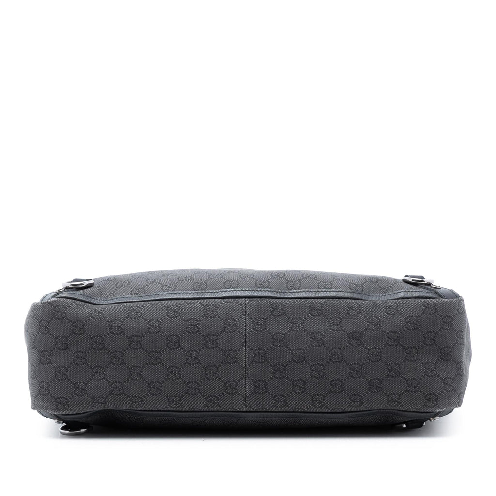 Gucci GG Denim Abbey D Ring Tote