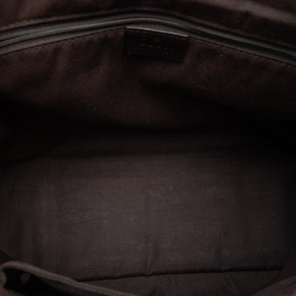Gucci GG Denim Messenger Bag
