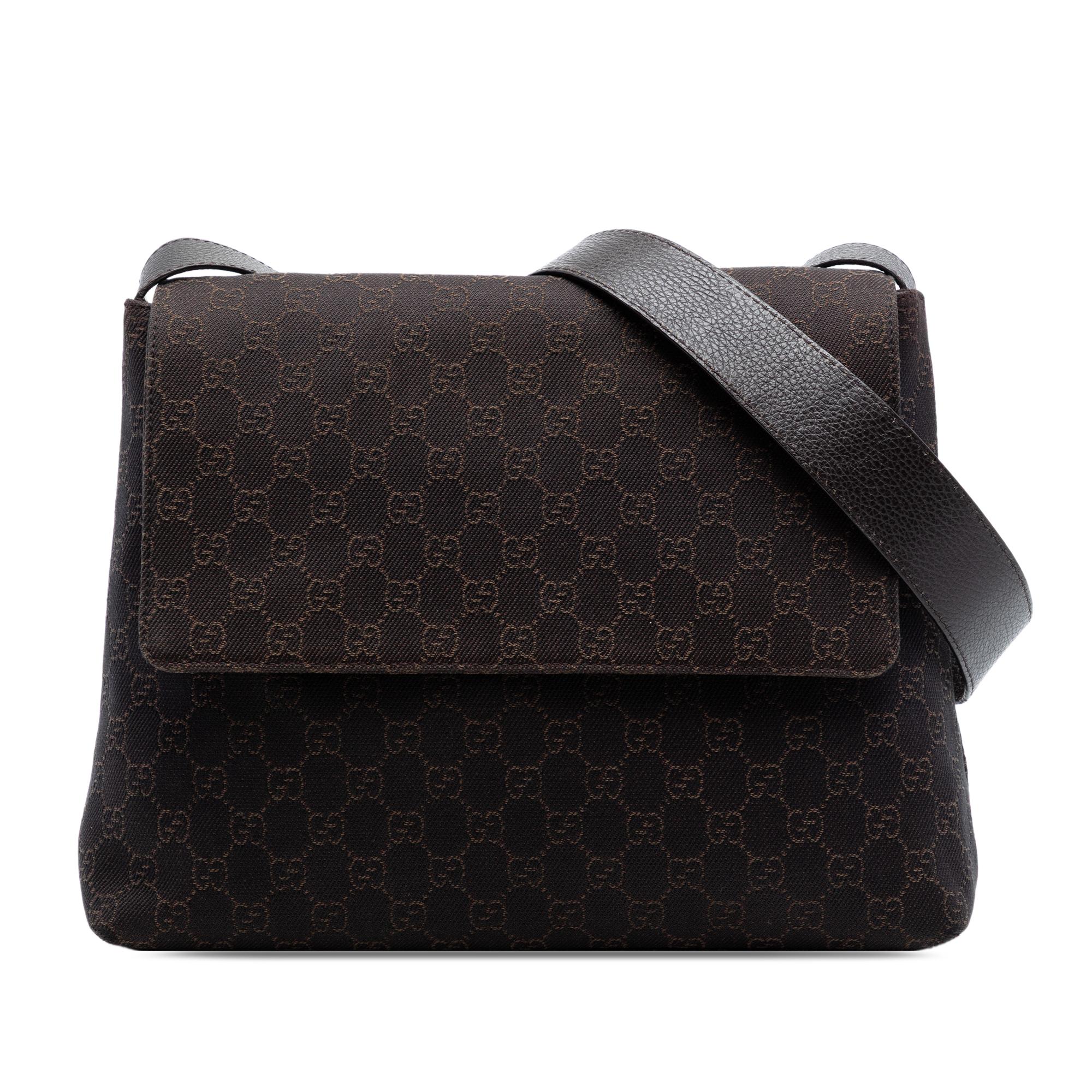 Gucci GG Denim Messenger Bag