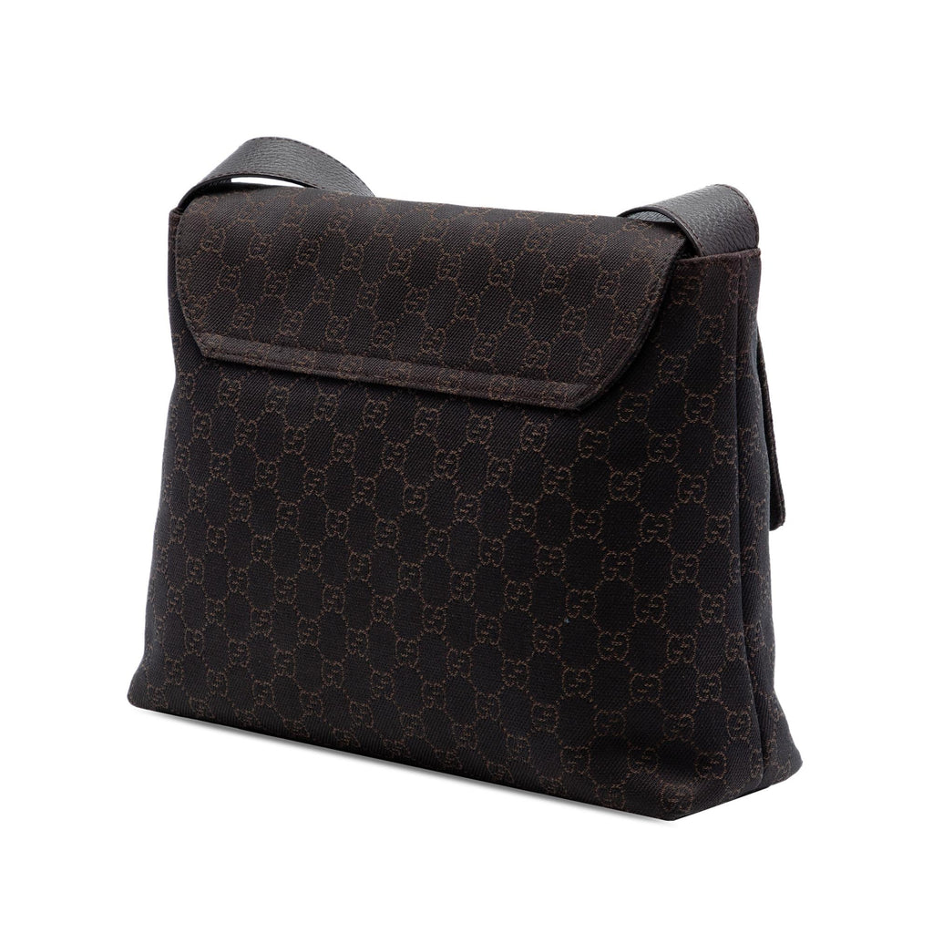 Gucci GG Denim Messenger Bag
