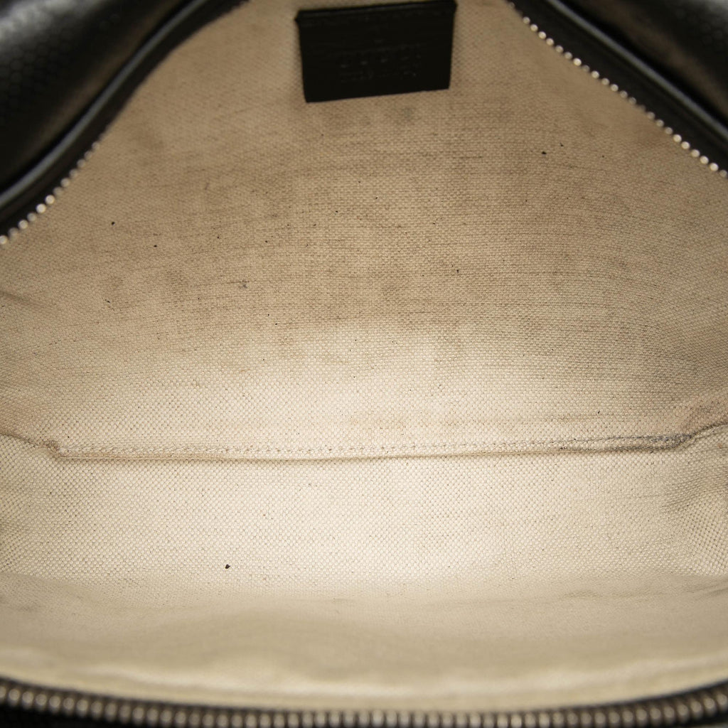Gucci GG Embossed Perforated Leather Pocket Belt Bag