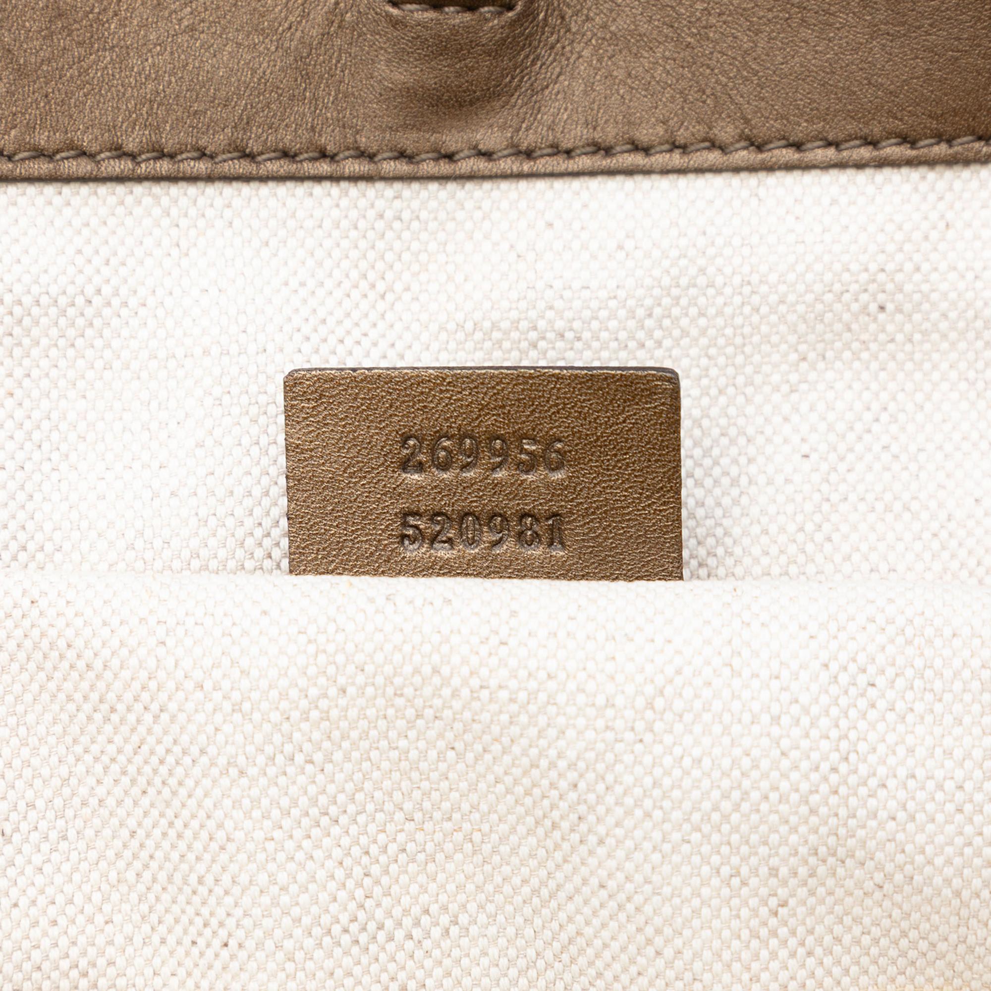 Gucci GG Lurex Heart Bit Tote