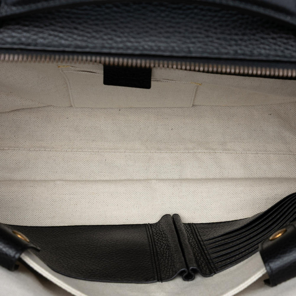 Gucci GG Marmont Leather Briefcase