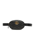 Gucci GG Marmont Matelasse Leather Belt Bag