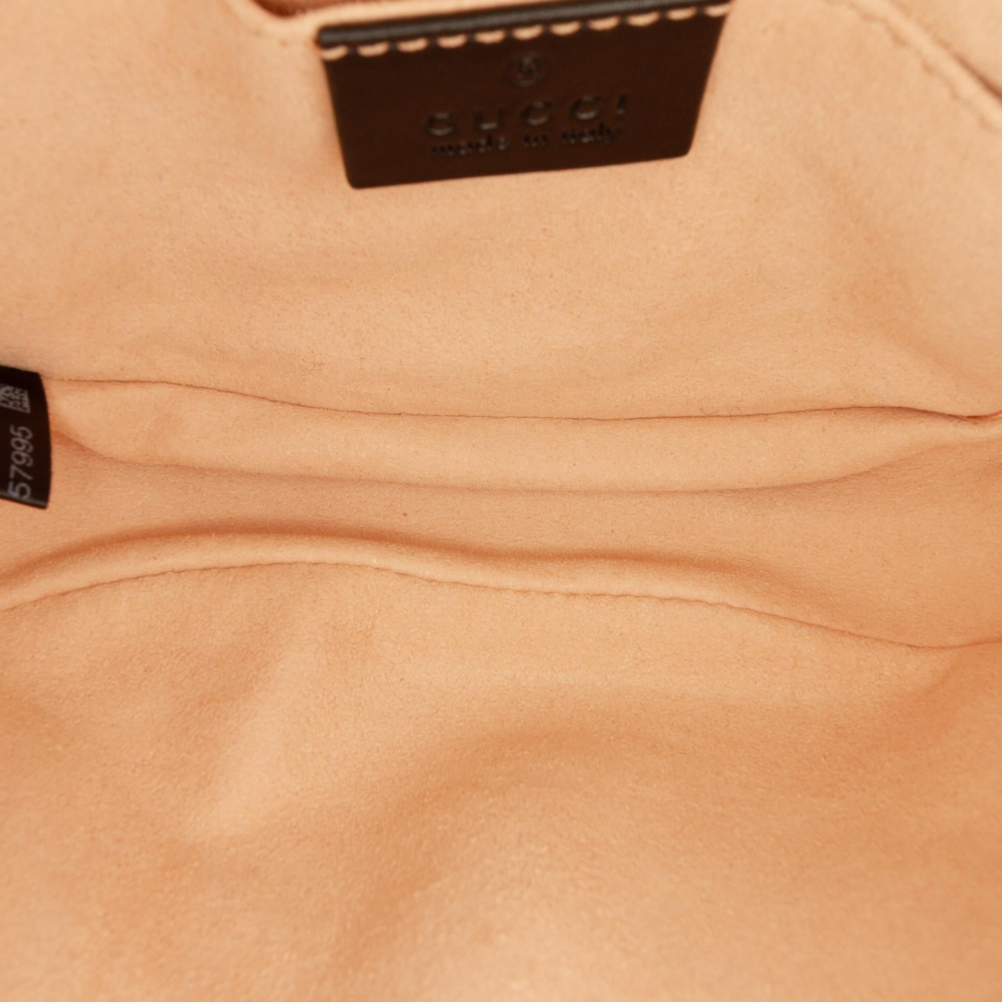 Gucci GG Marmont Matelasse Leather Belt Bag